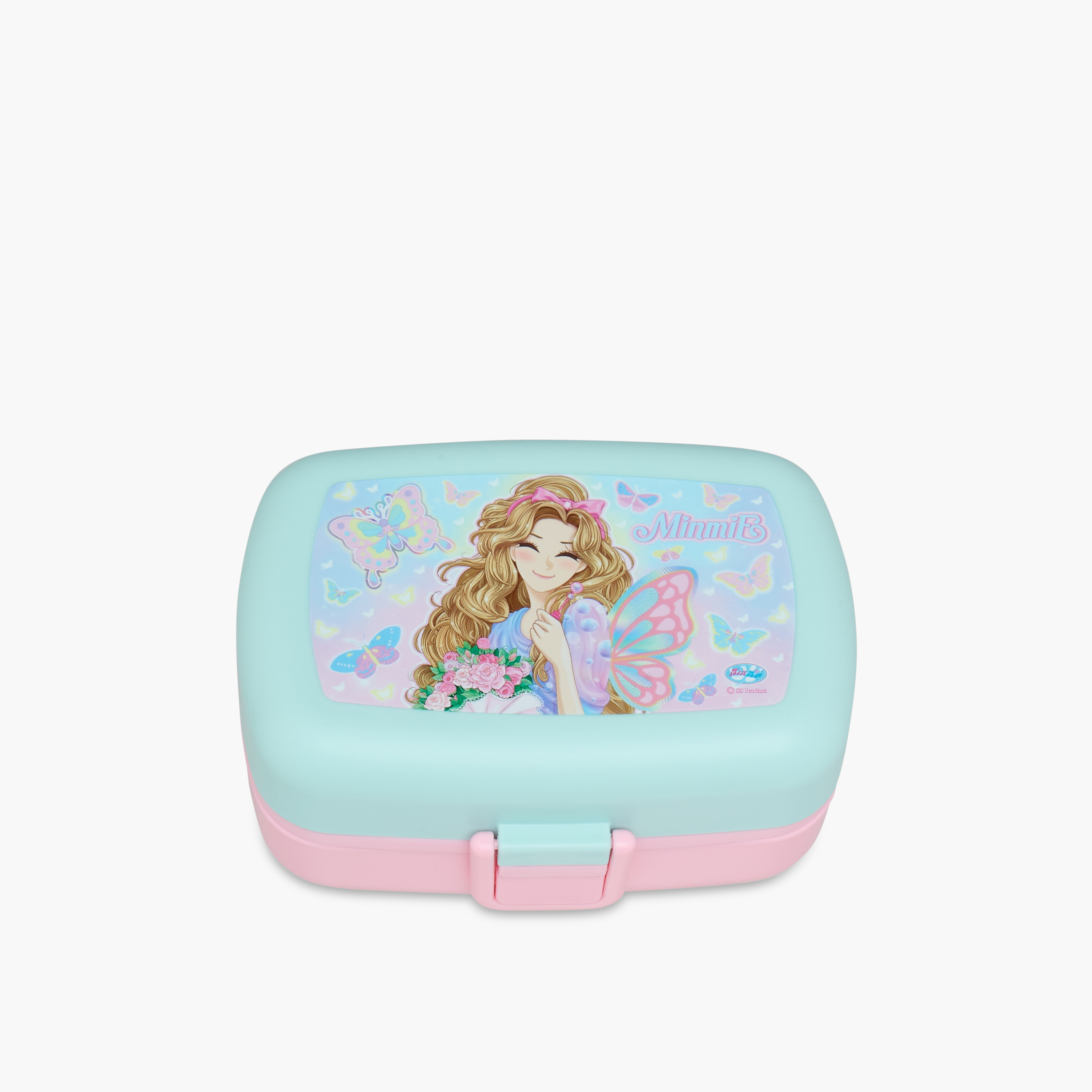 Minmie Printed Sectioned Lunch Box with Cutlery-school-lunchessentials-lunchboxes-image-2