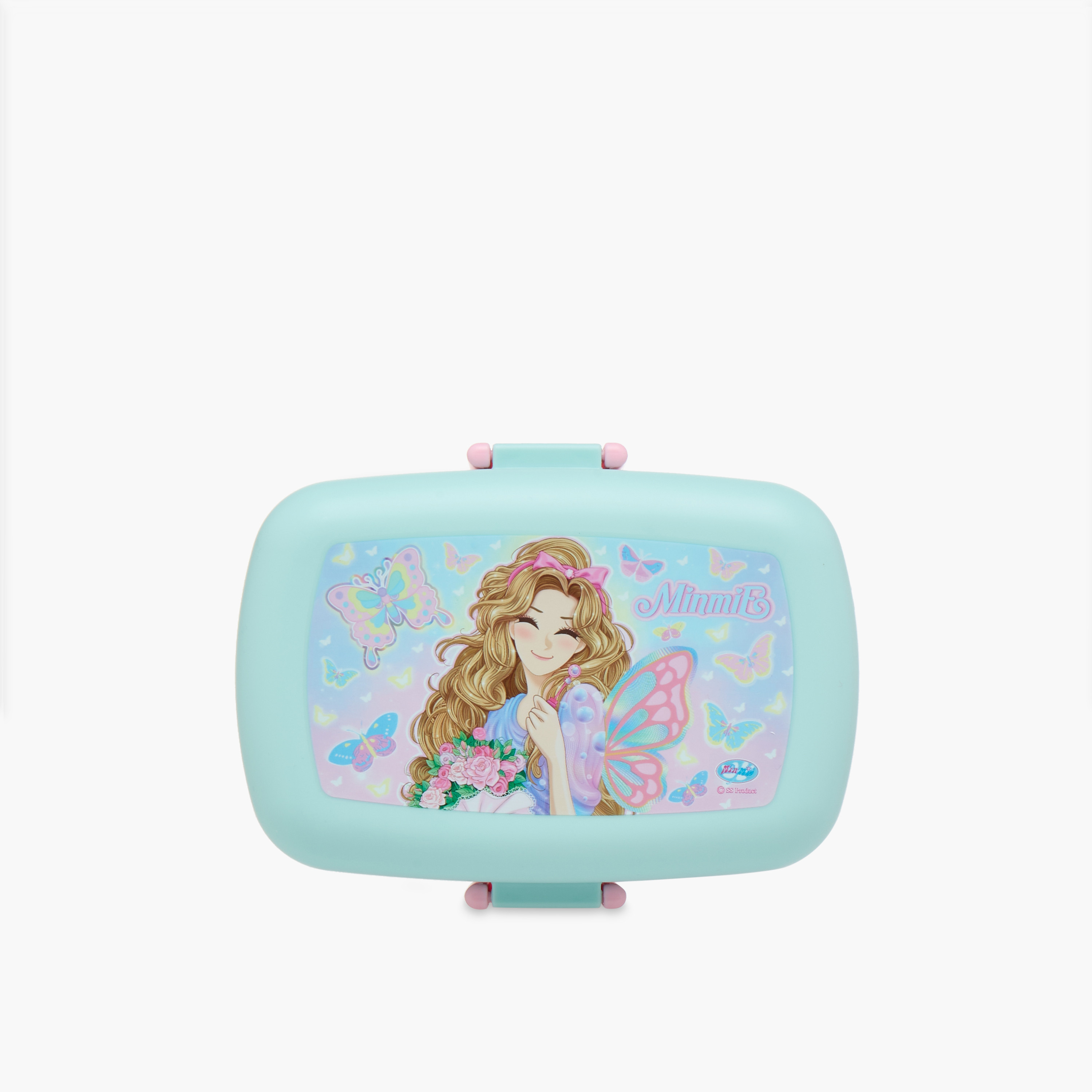 Minmie Printed Sectioned Lunch Box with Cutlery-school-lunchessentials-lunchboxes-image-3