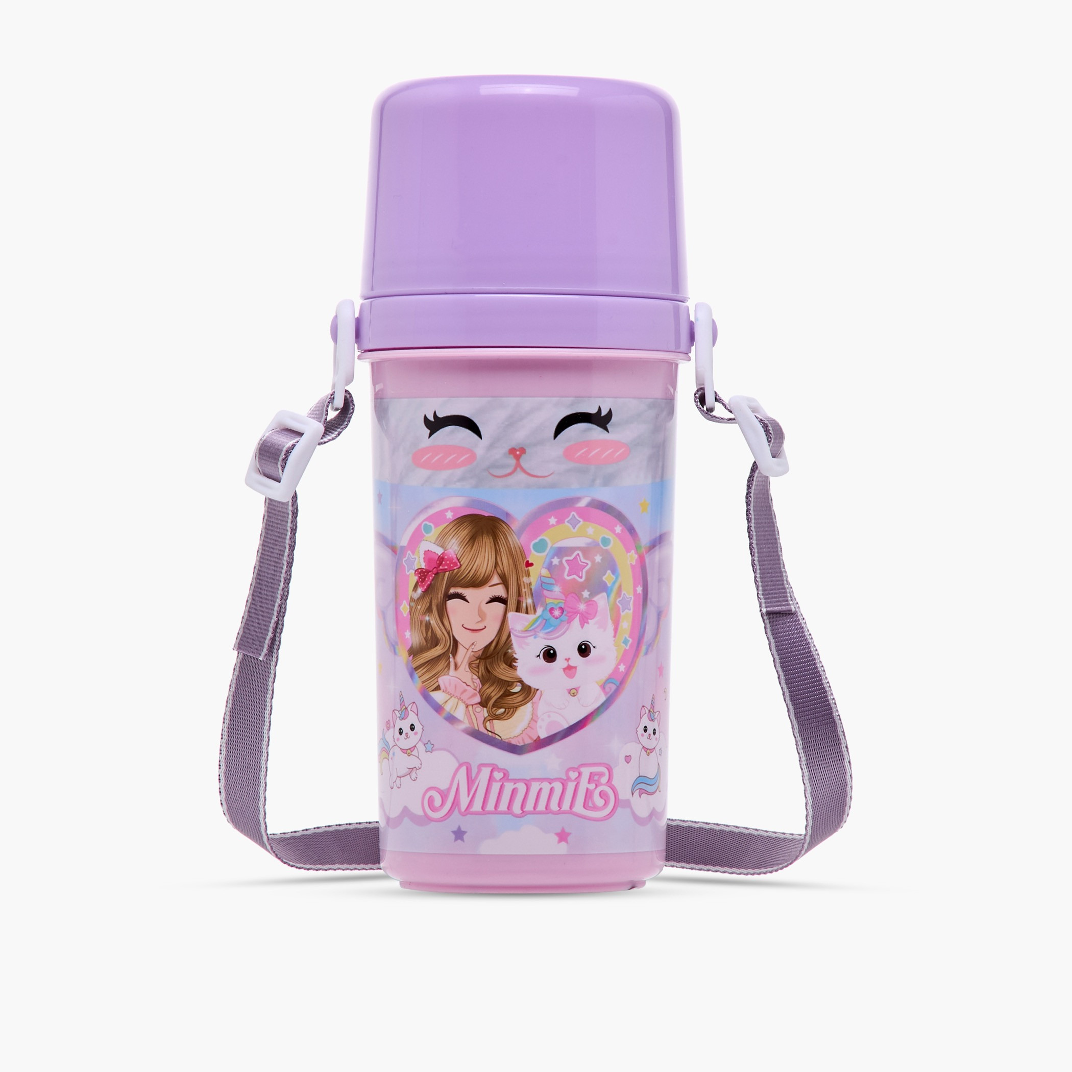 Minmie Caticorn Plastic Water Bottle with BPA-Free – 450 ml-promo_LS20_OMN-image-1