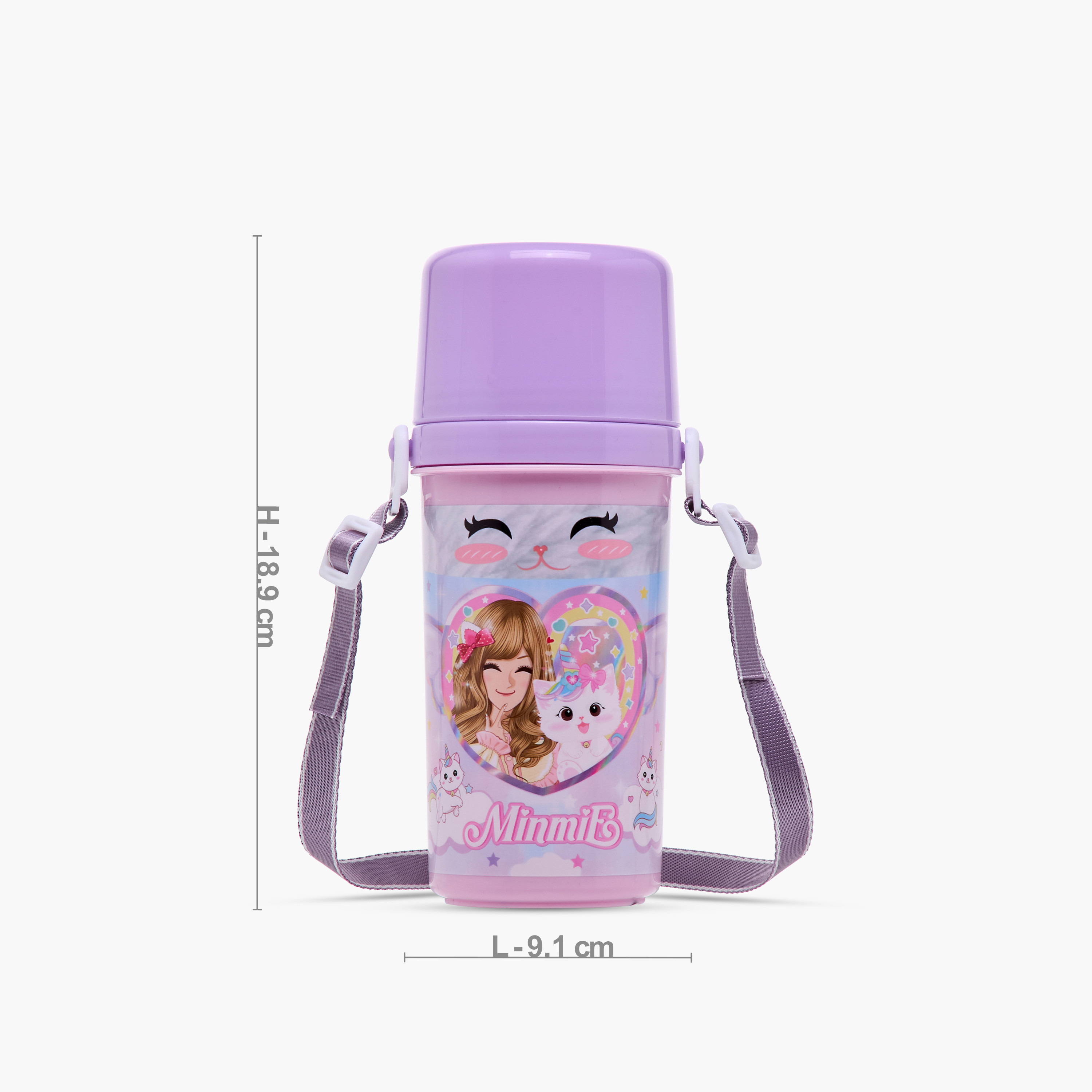 Minmie Caticorn Plastic Water Bottle with BPA-Free – 450 ml-promo_LS20_OMN-image-2