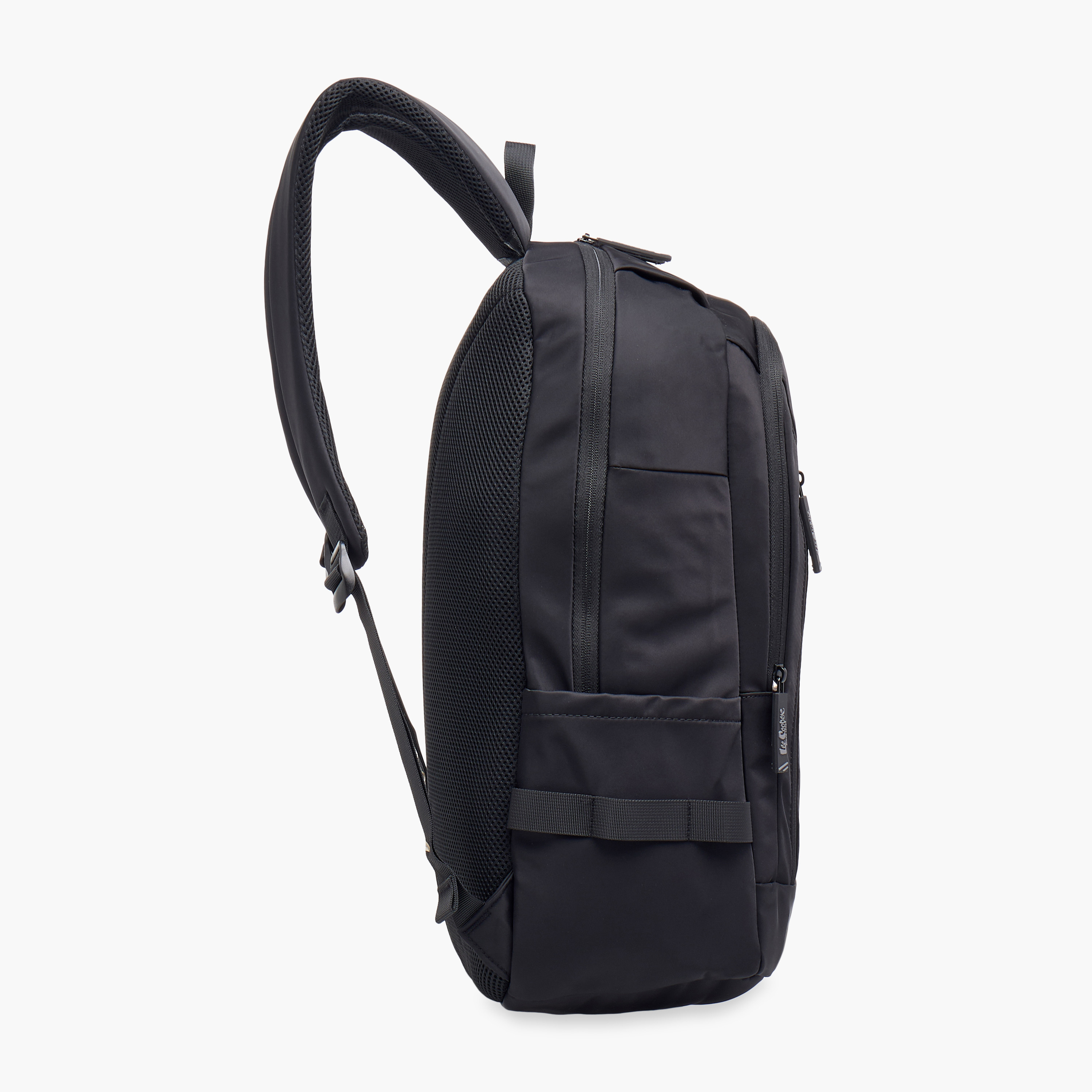 Lee Cooper Solid Backpack with Adjustable Straps and Zip Closure - 19x35x50 cm-school-bagsandbackpacks-backpacks-image-5