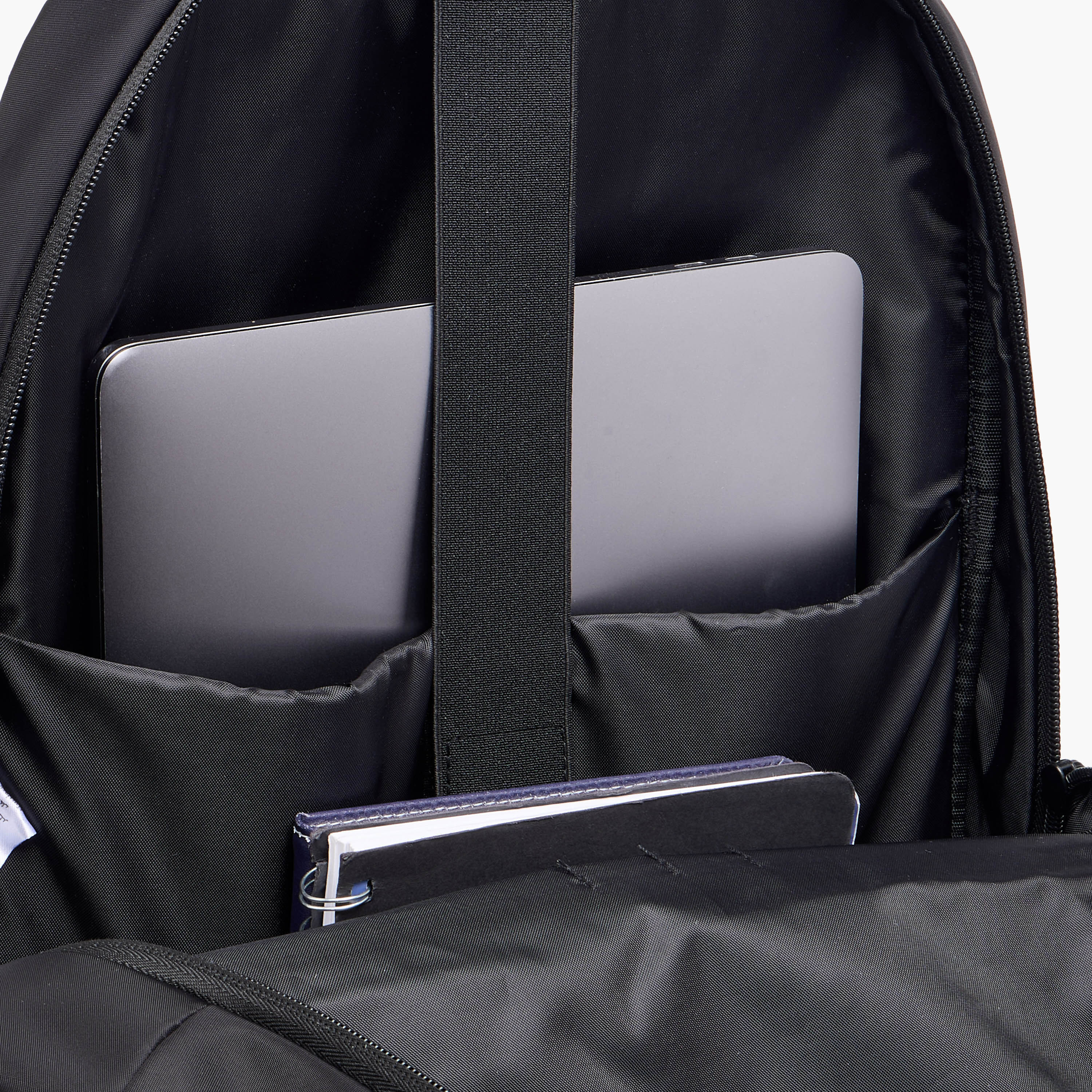 Lee Cooper Solid Backpack with Adjustable Straps and Zip Closure - 19x35x50 cm-school-bagsandbackpacks-backpacks-image-10