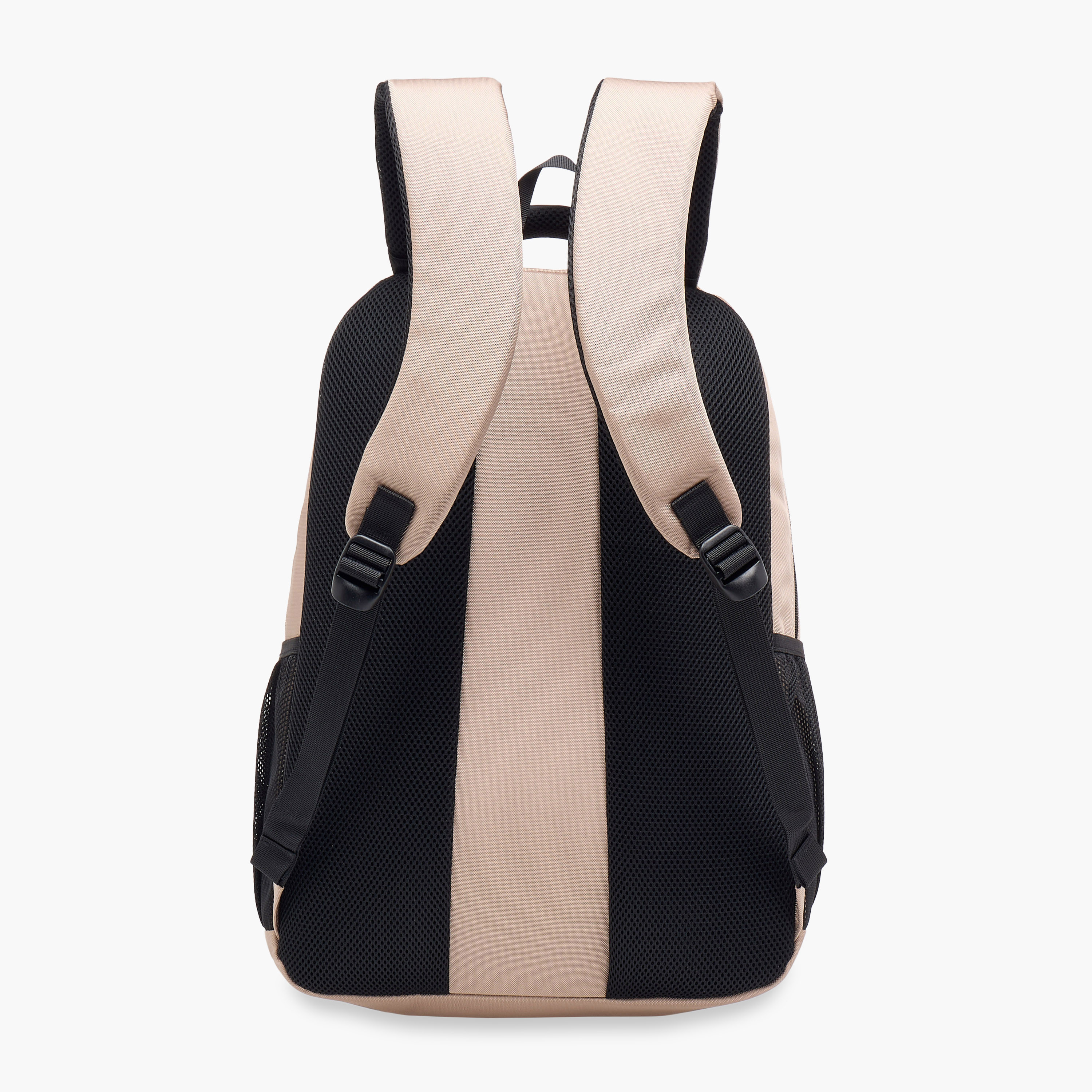 Lee Cooper Logo Print Backpack with Adjustable Straps and Zip Closure - 18x33x47 cm-school-bagsandbackpacks-backpacks-image-6