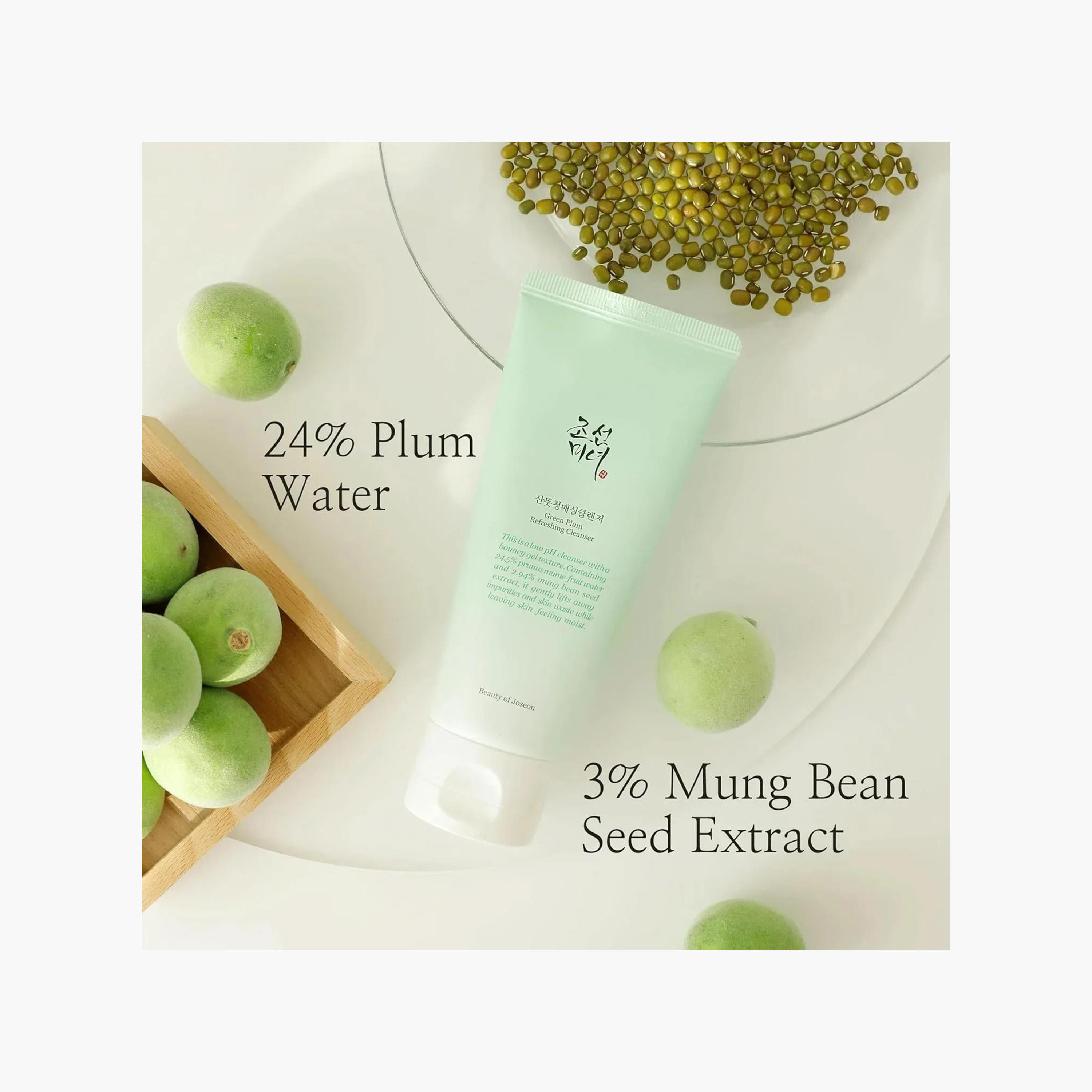 Beauty of Joseon Green Plum Refreshing Cleanser - 100 ml-beautyandpersonalcare-skin-cleansers-facewashandcleansers-image-3