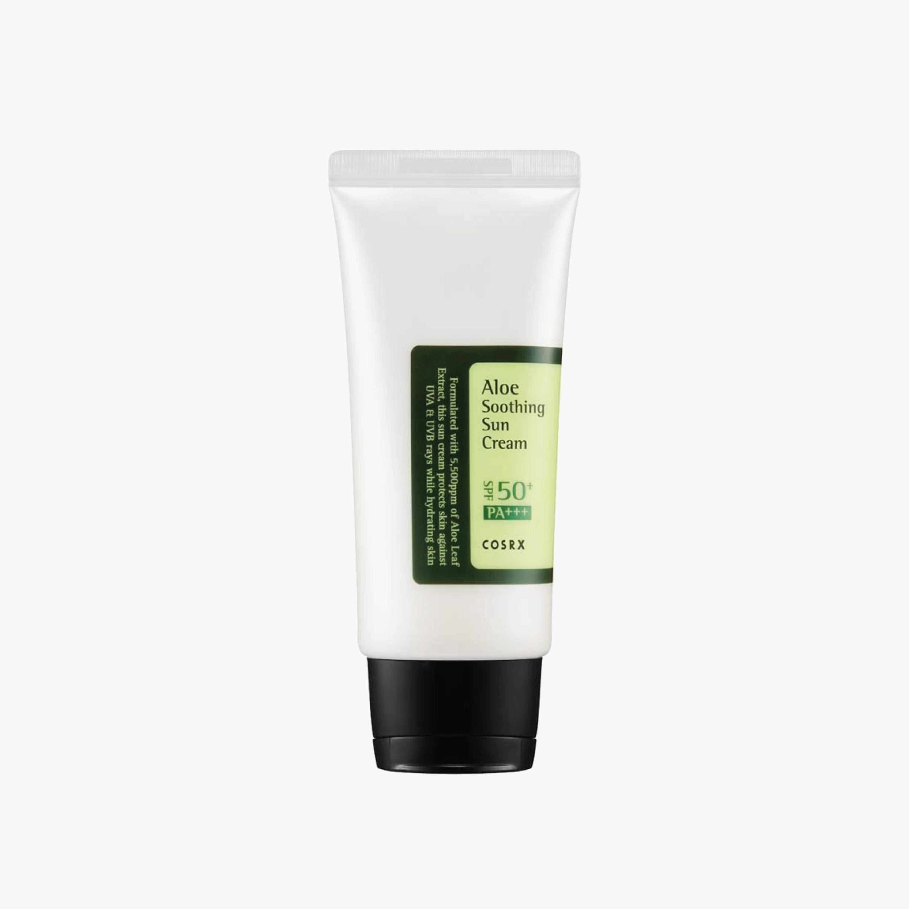 كريم واقي الشمس مهدئ بالصبار بعامل حماية من الشمس 50+ من كوزركس - 50 مل-beautyandpersonalcare-kbeauty-skin-suncare-facesunscreen-image-1