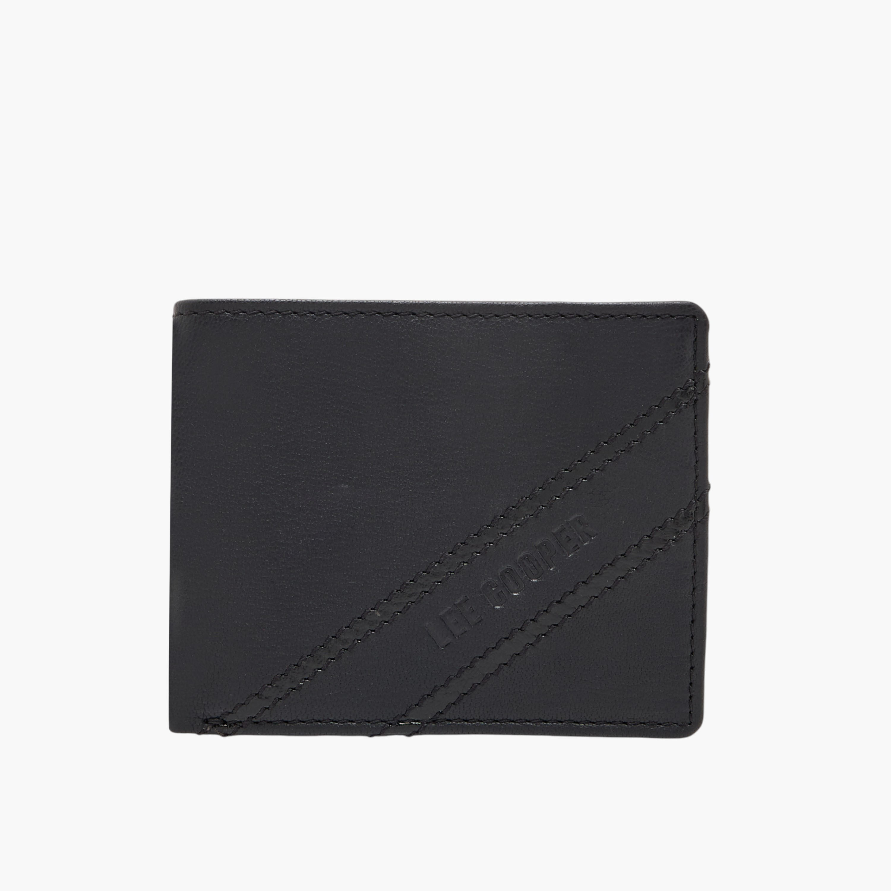 Lee Cooper Solid Bi-Fold Wallet-men-beltsandwallets-wallets-image-1
