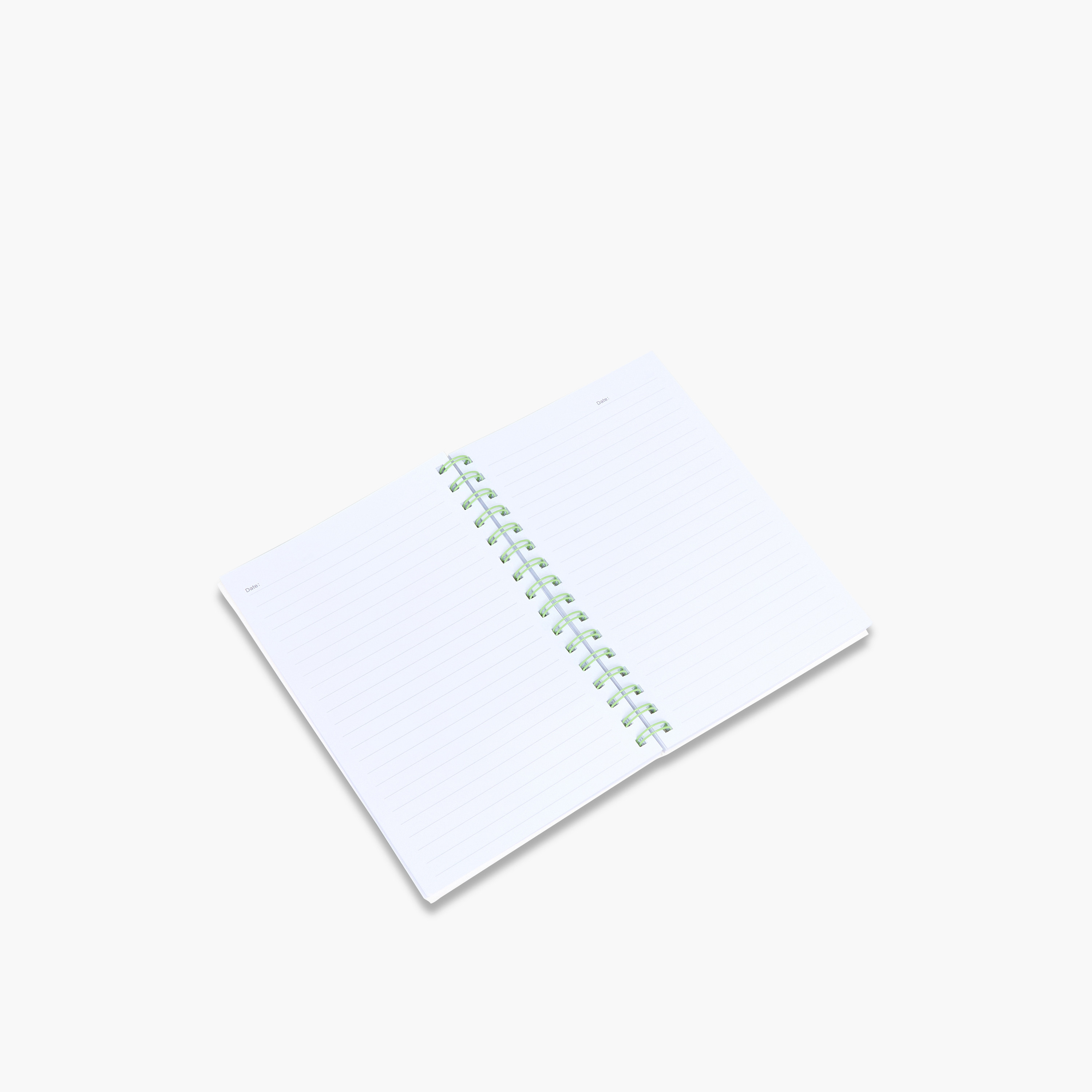 Turtle Slogan Print A5 Ruled Spiral Notebook-school-stationery-notebooks-image-4
