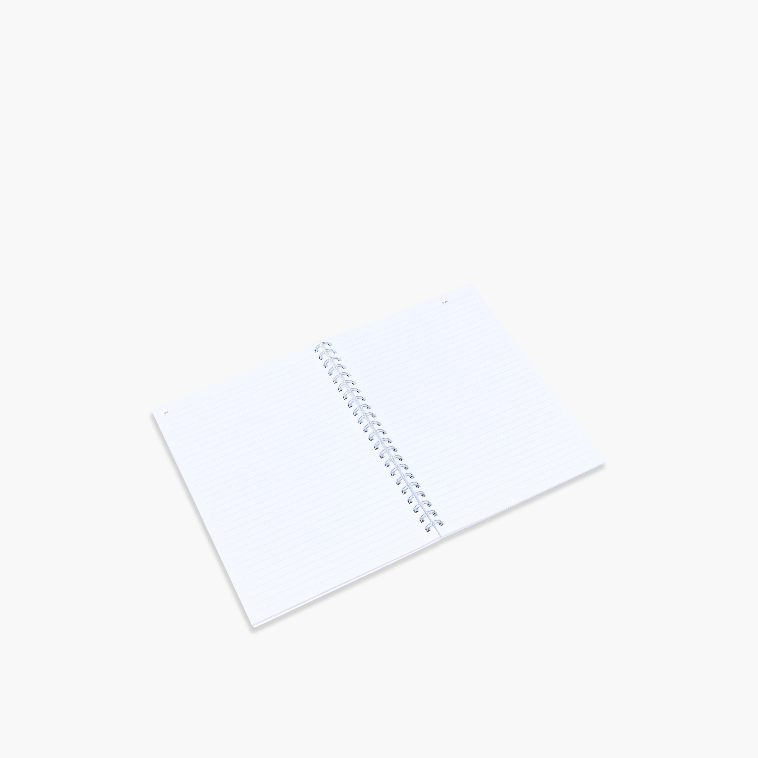 Mermaid Print A4 Ruled Spiral Notebook-school-stationery-notebooks-image-4