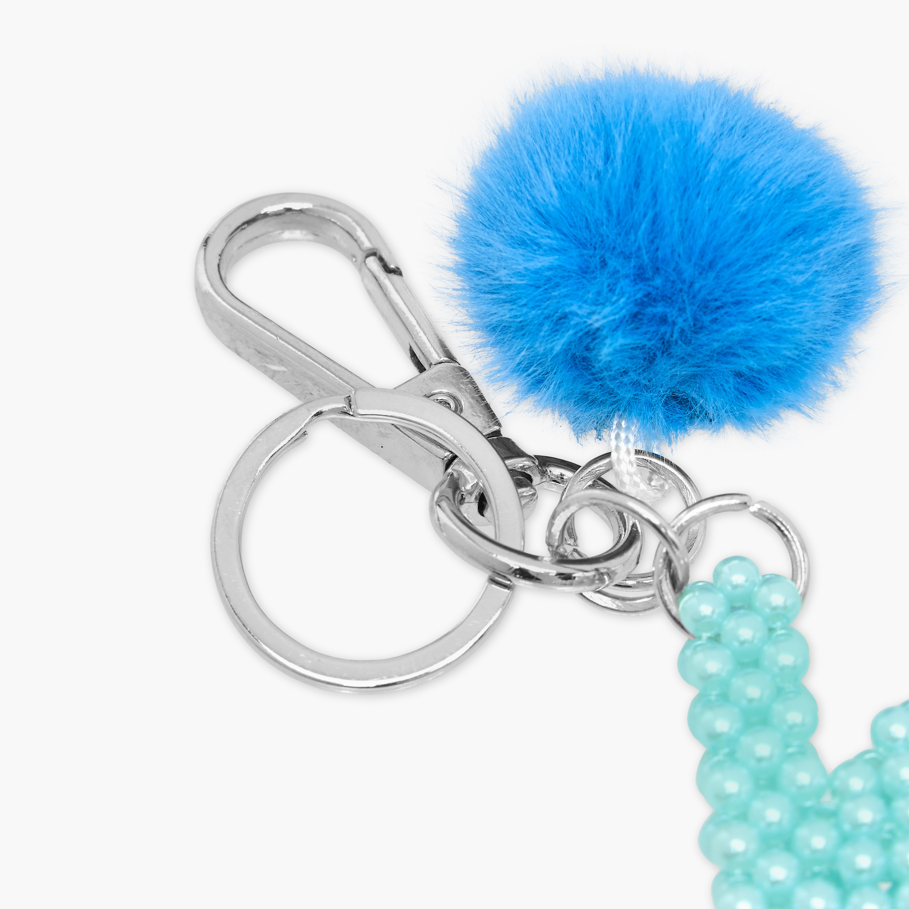 Initial K Accent Keyring with Lobster Clasp-girls-accessories-keyringsandbagcharms-image-3
