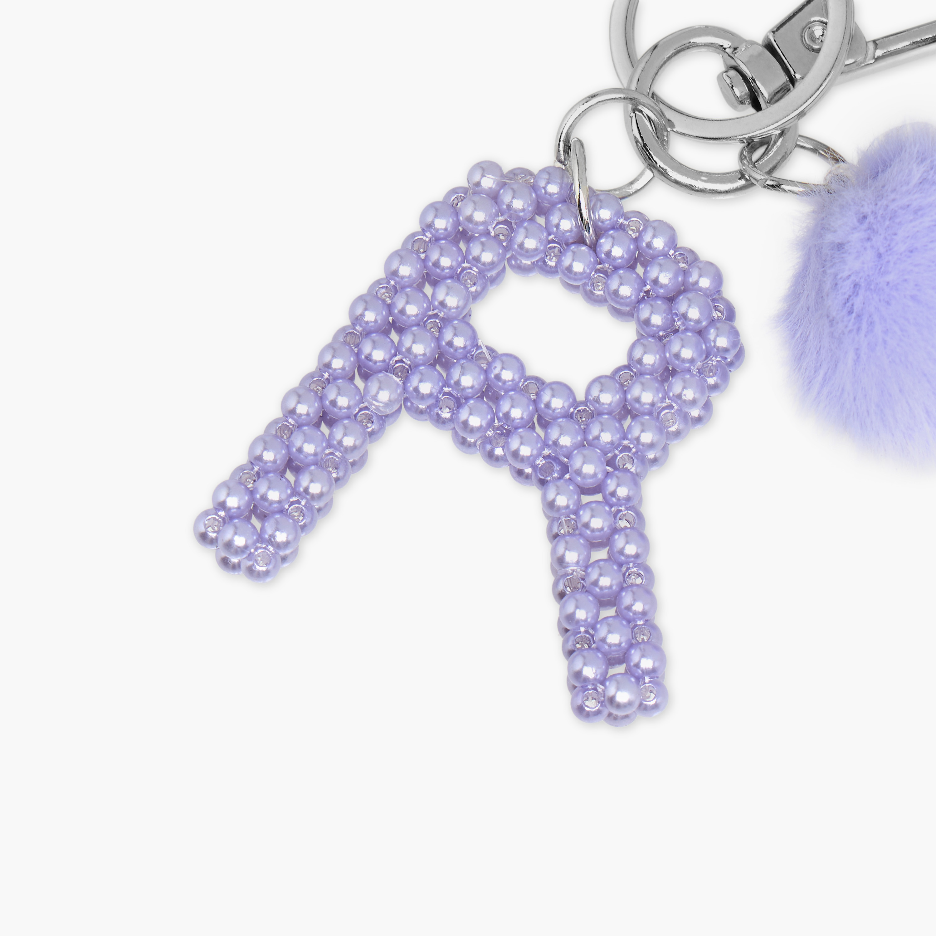 Initial R Accent Keyring with Lobster Clasp-girls-accessories-keyringsandbagcharms-image-3
