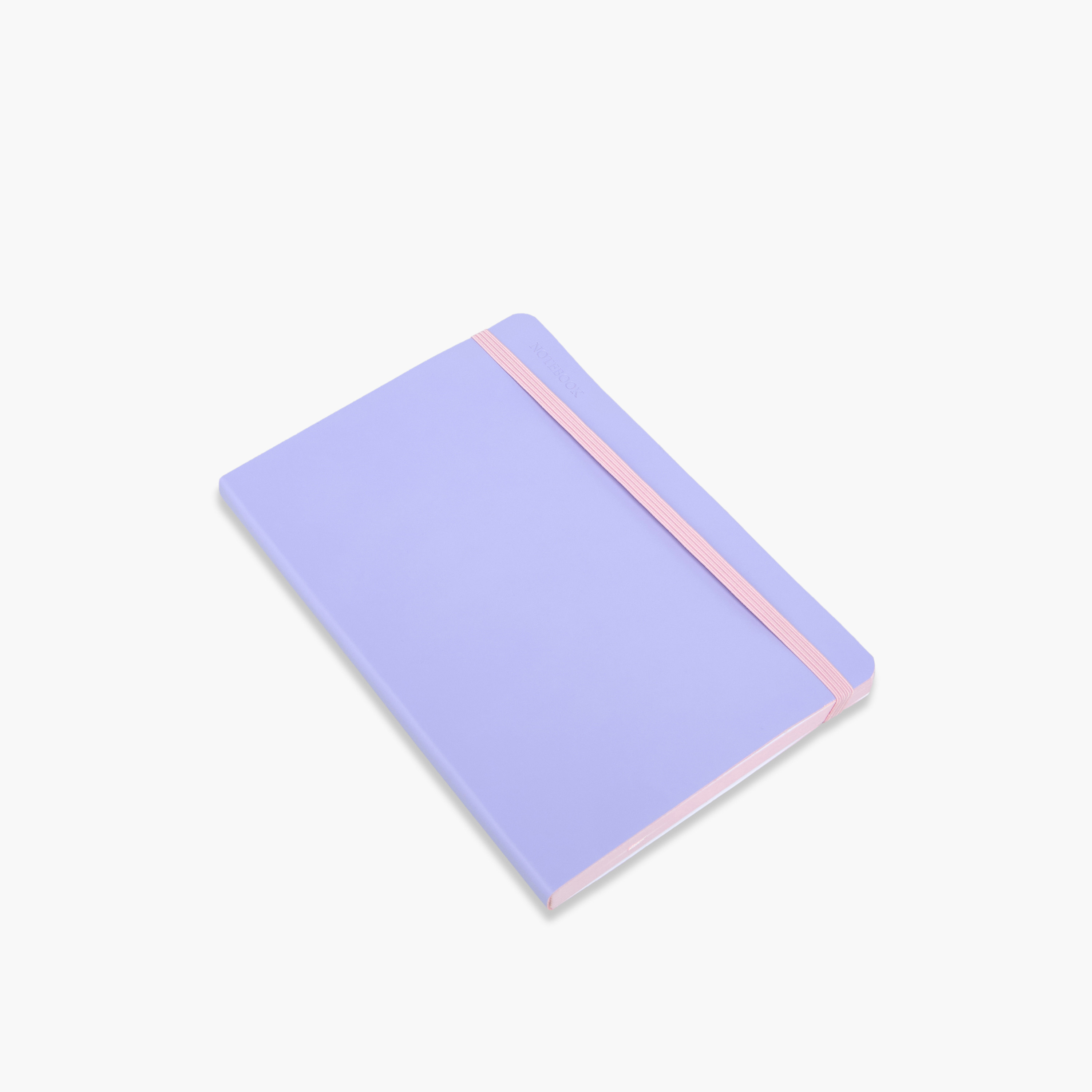 Solid A5 Ruled Notebook with Elastic Band-school-stationery-notebooks-image-2