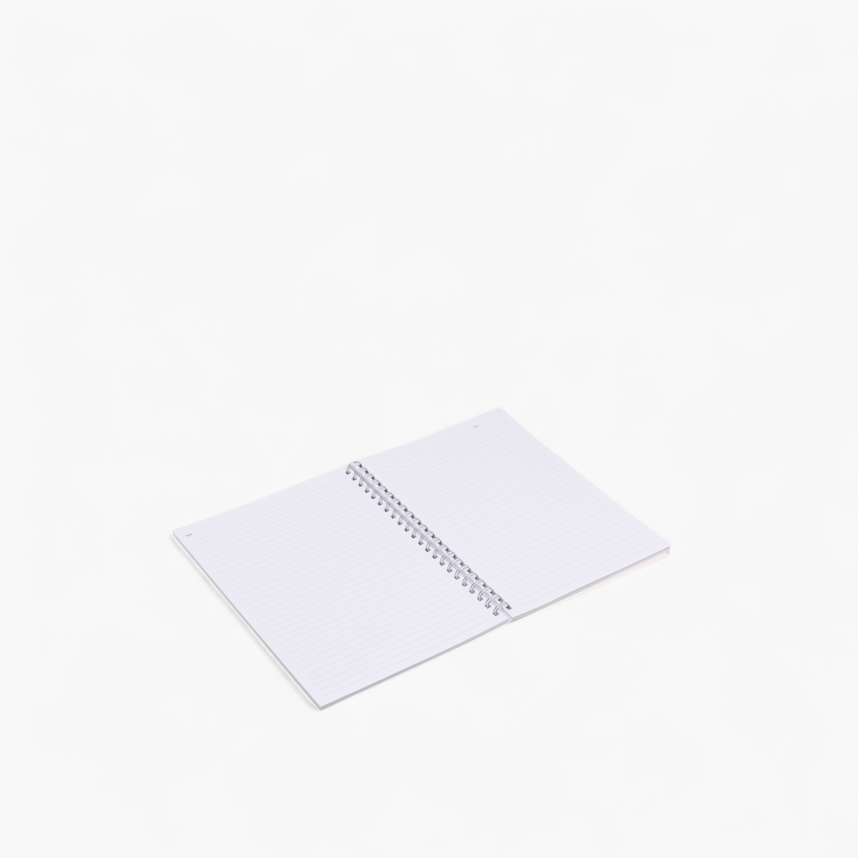 Slogan Print Spiral Bound A4 Notebook-school-stationery-notebooks-image-2