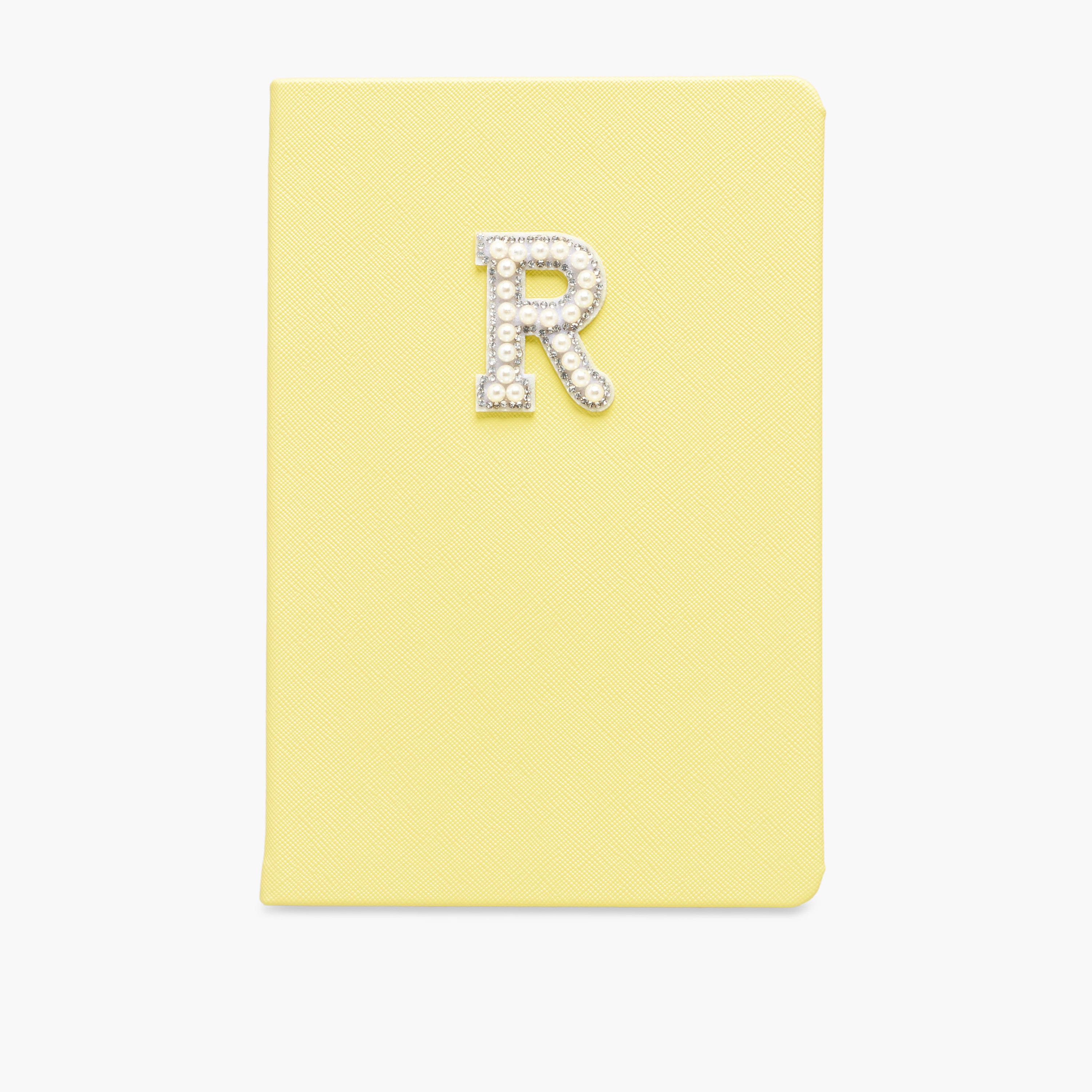 Initial R Ruled A5 Notebook-school-stationery-notebooks-image-1
