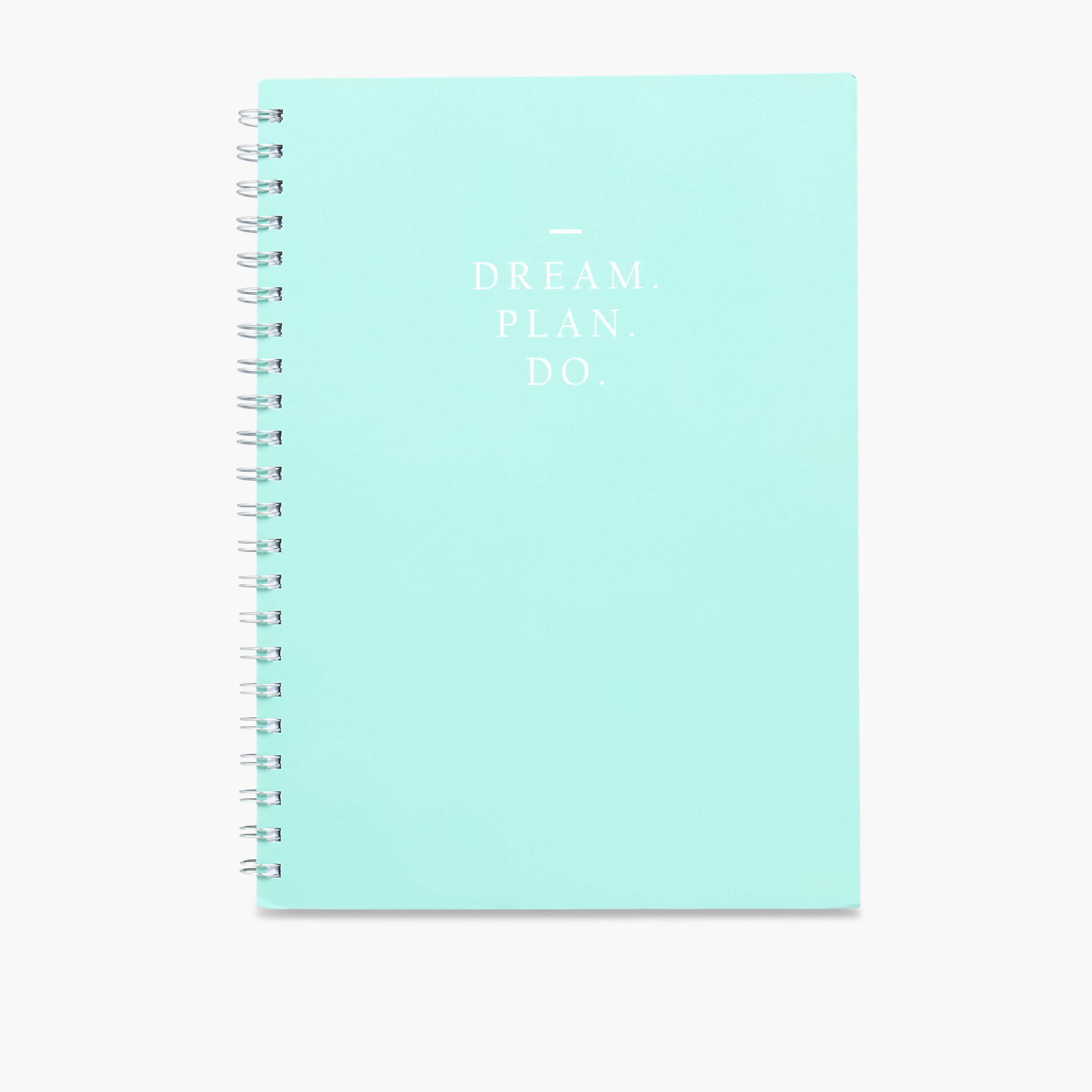 Slogan Print A4 Ruled Spiral Notebook-school-stationery-notebooks-image-1