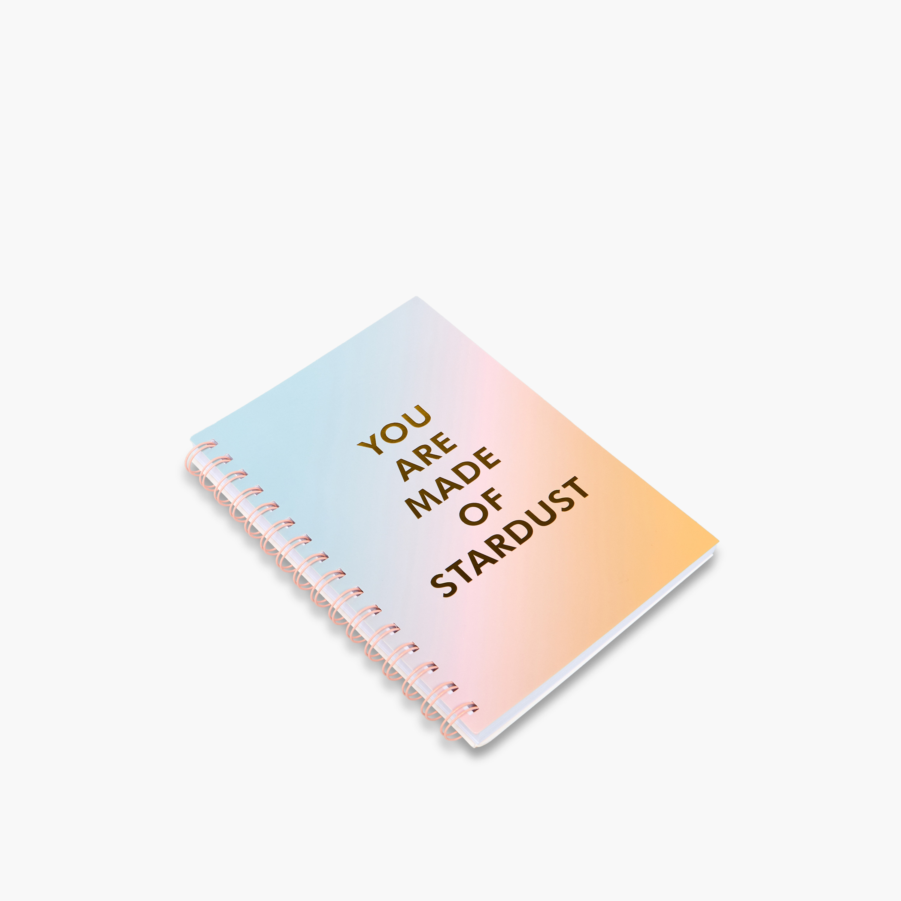 Slogan Print Ruled A5 Spiral Notebook-school-stationery-notebooks-image-2