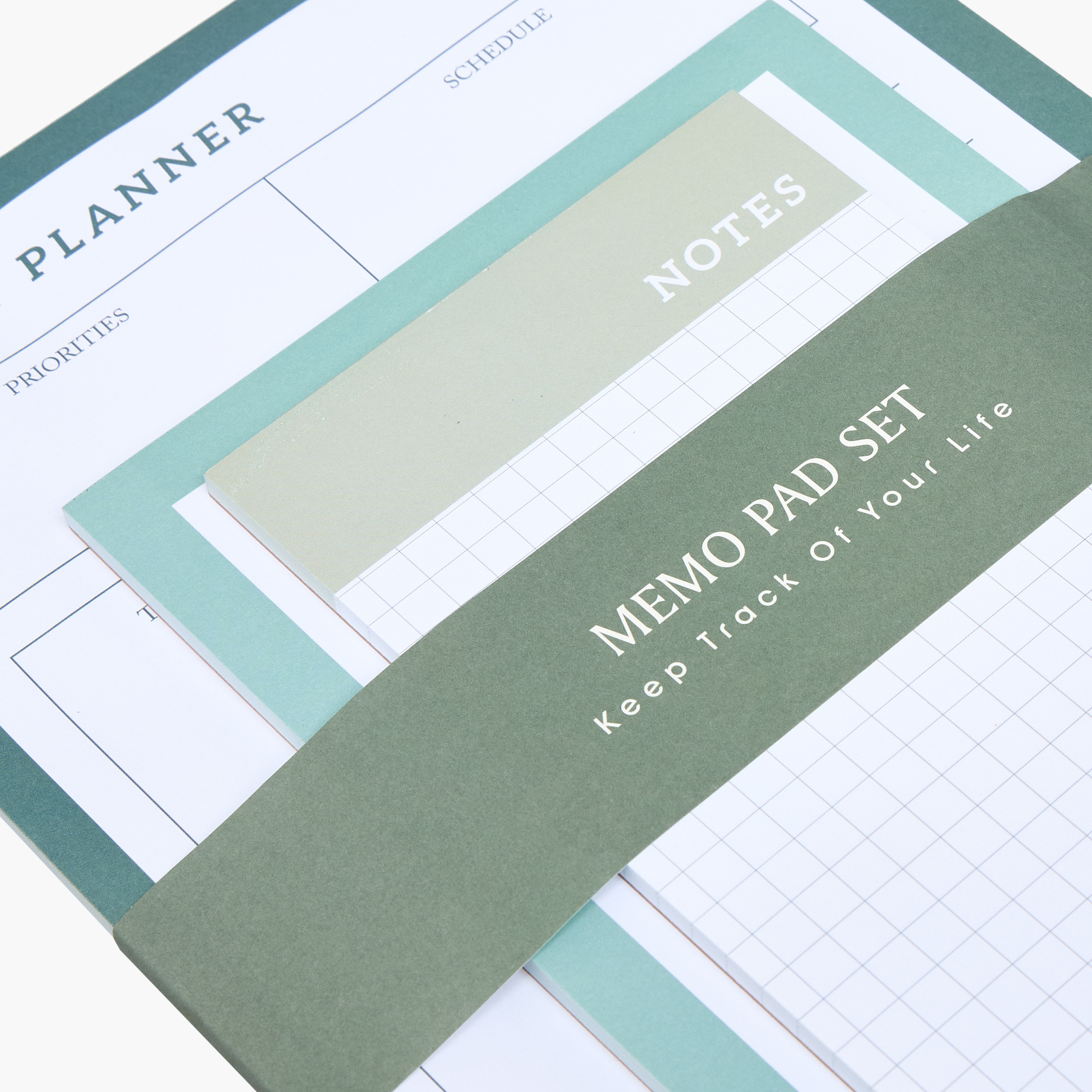 Solid 3-Piece Memo Pad Set-school-stationery-sets-image-6