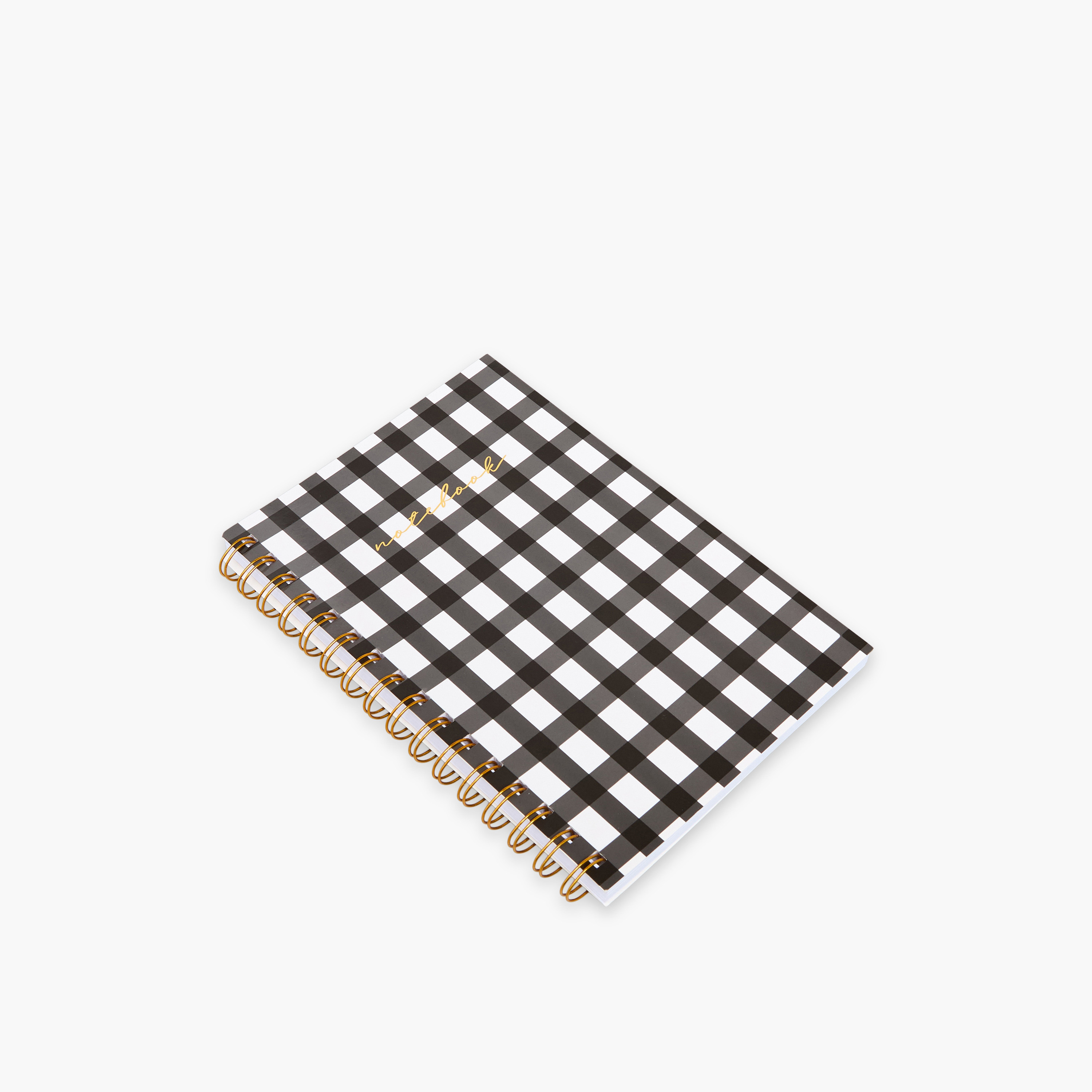Checked Ruled A5 Spiral Notebook-school-stationery-notebooks-image-2