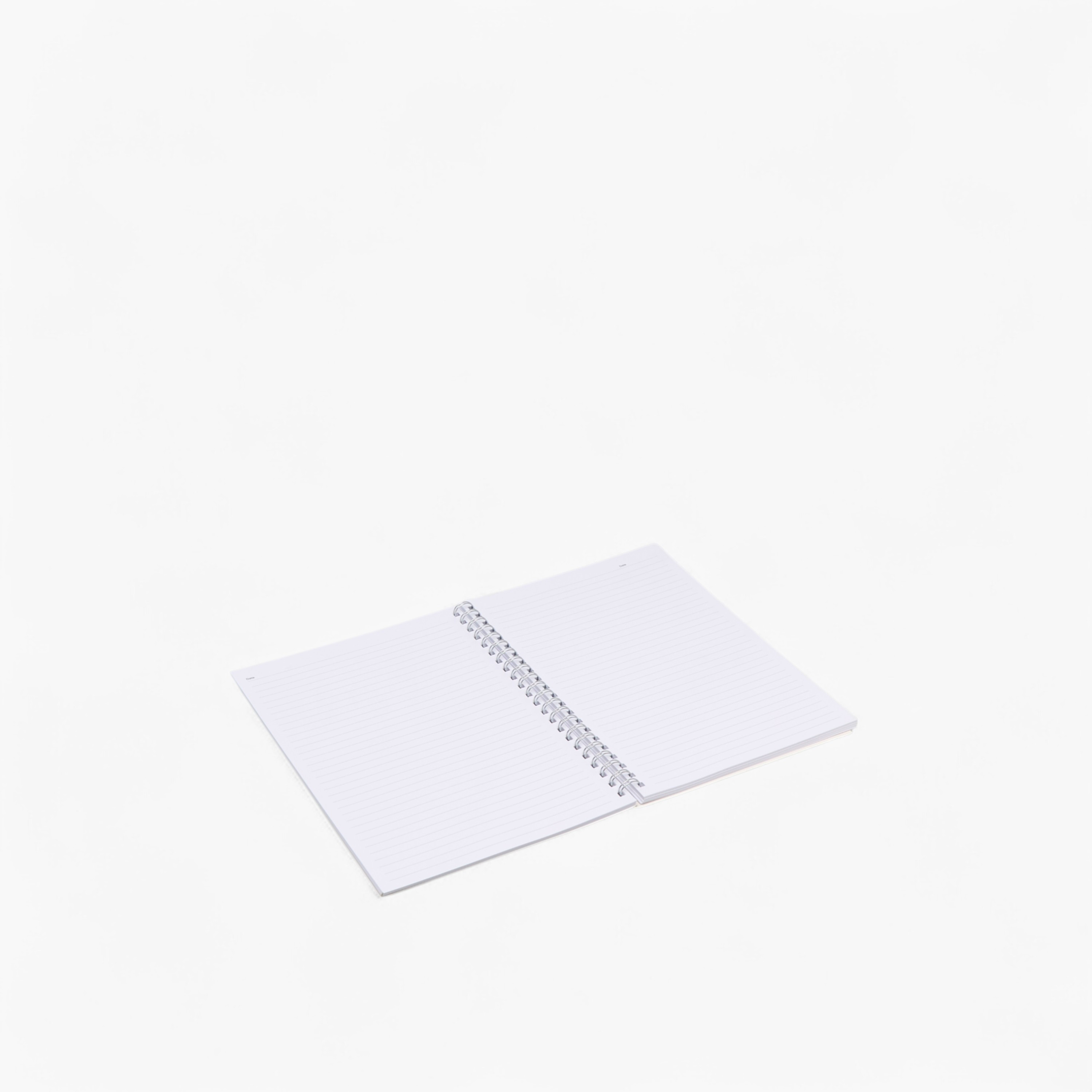 Smiley Print Spiral Bound Ruled A4 Notebook-school-stationery-notebooks-image-2