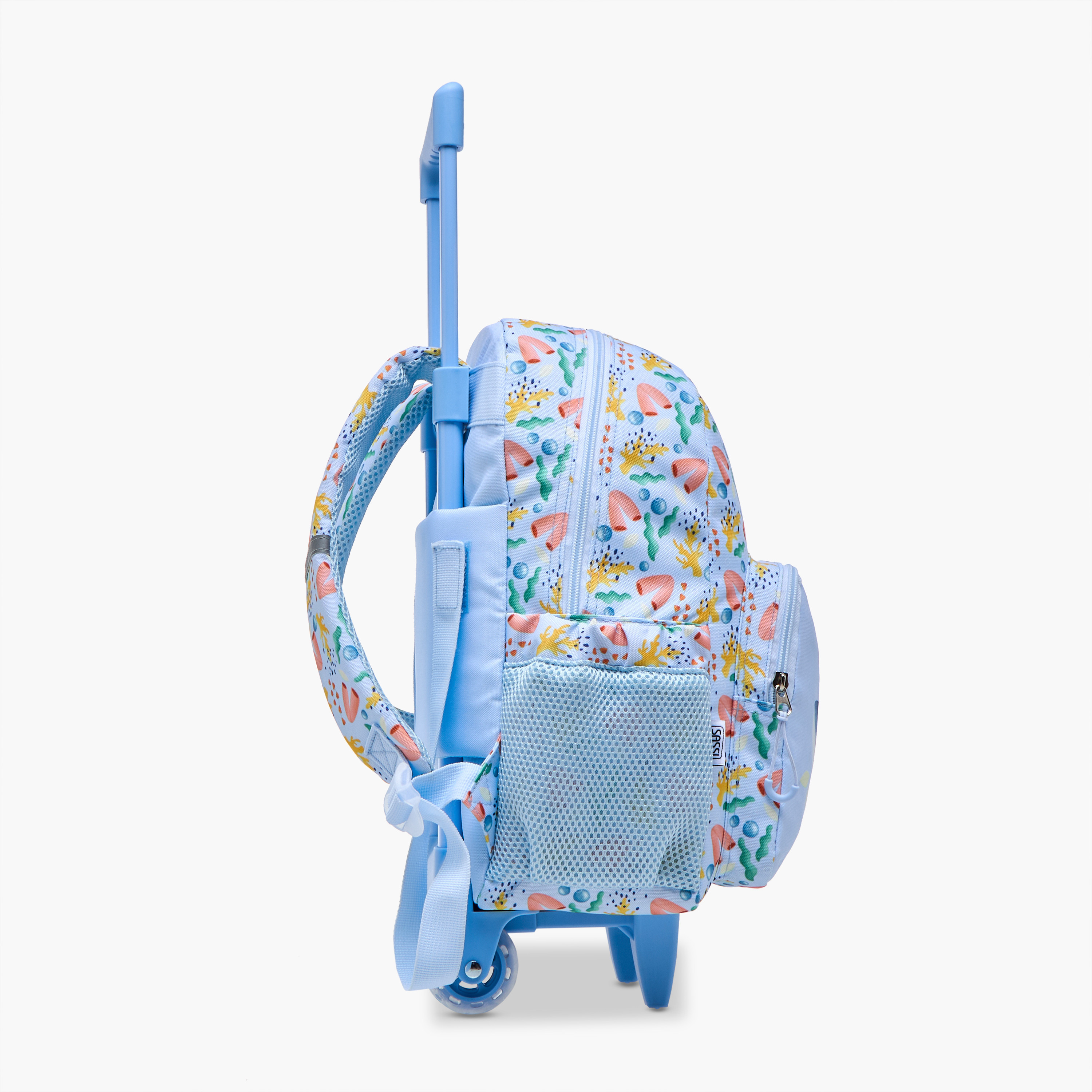 Sassi Shark Trolley Bag for Boys 2-5 Years with Laptop Compartment -school-bagsandbackpacks-trolleybags-image-4