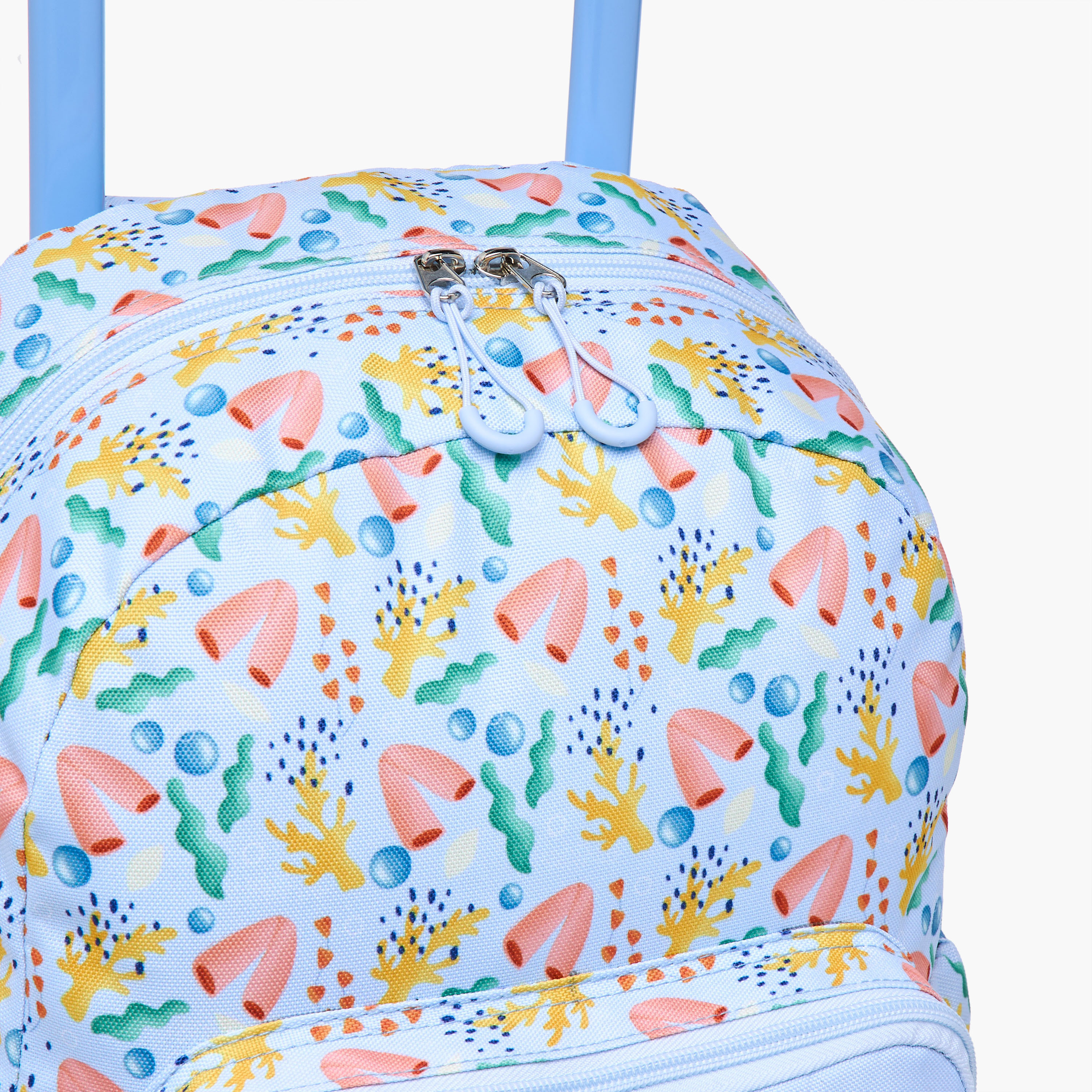 Sassi Shark Trolley Bag for Boys 2-5 Years with Laptop Compartment -school-bagsandbackpacks-trolleybags-image-7