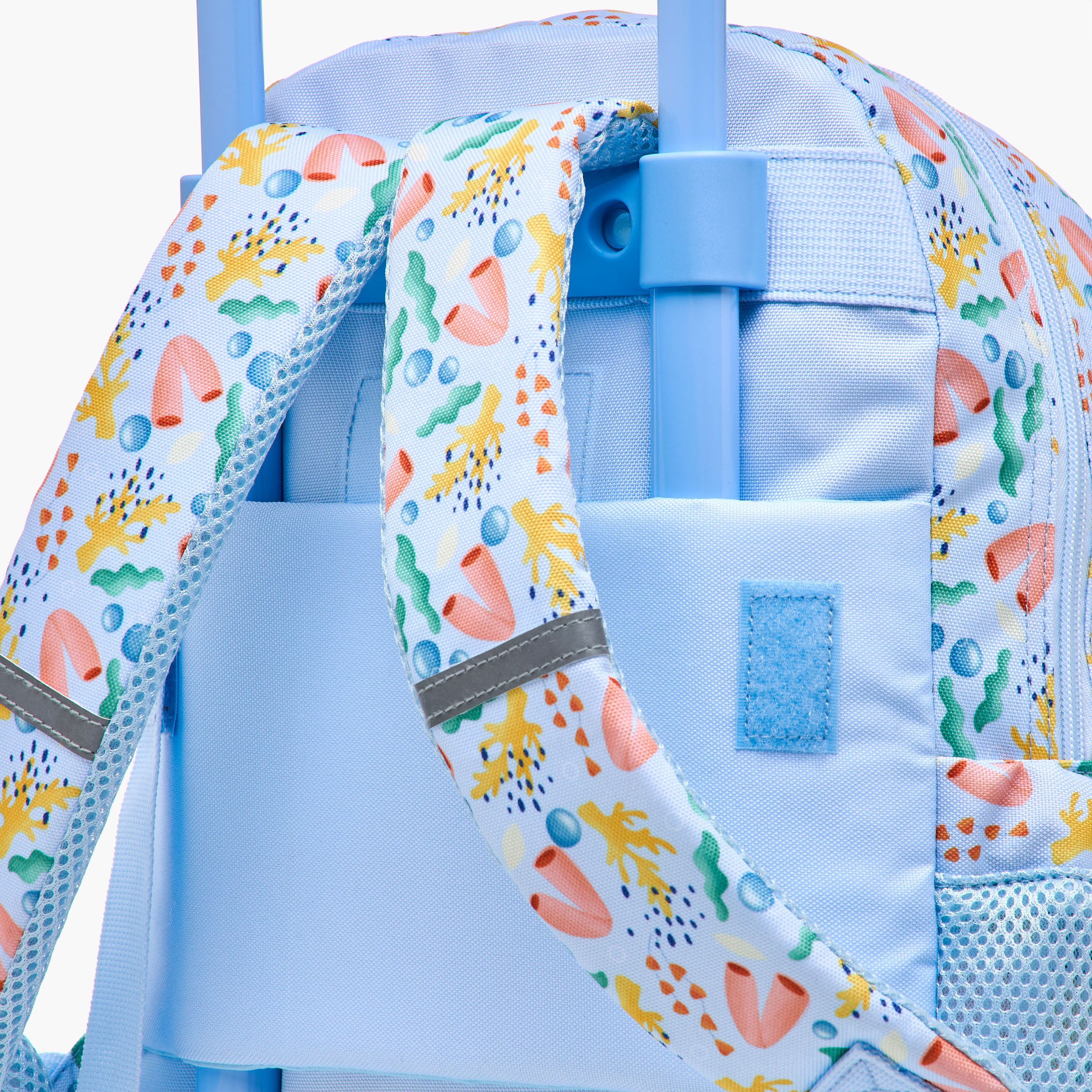 Sassi Shark Trolley Bag for Boys 2-5 Years with Laptop Compartment -school-bagsandbackpacks-trolleybags-image-9