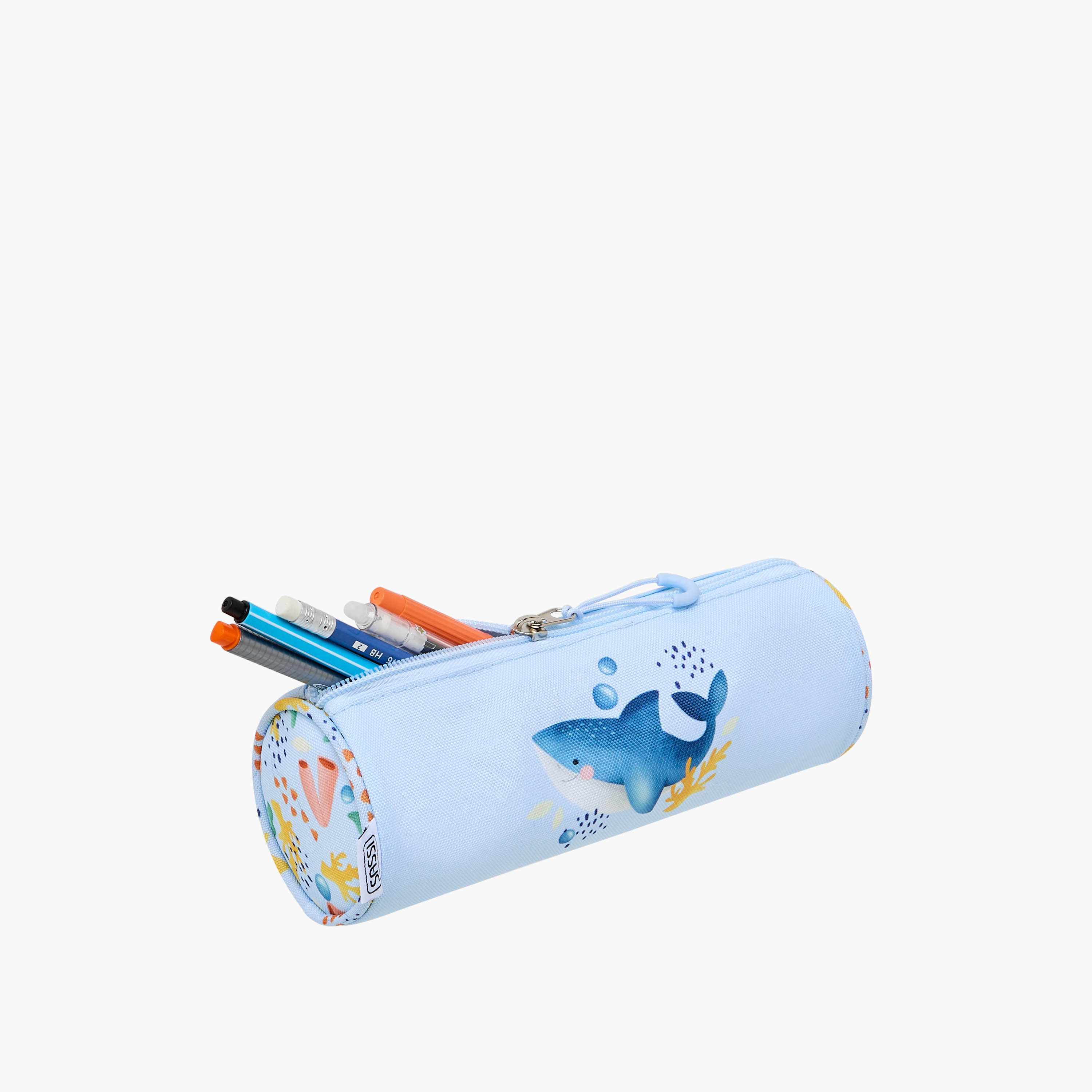 Sassi Printed Pencil Pouch with Zip Closure-school-stationery-pencilcases-image-5
