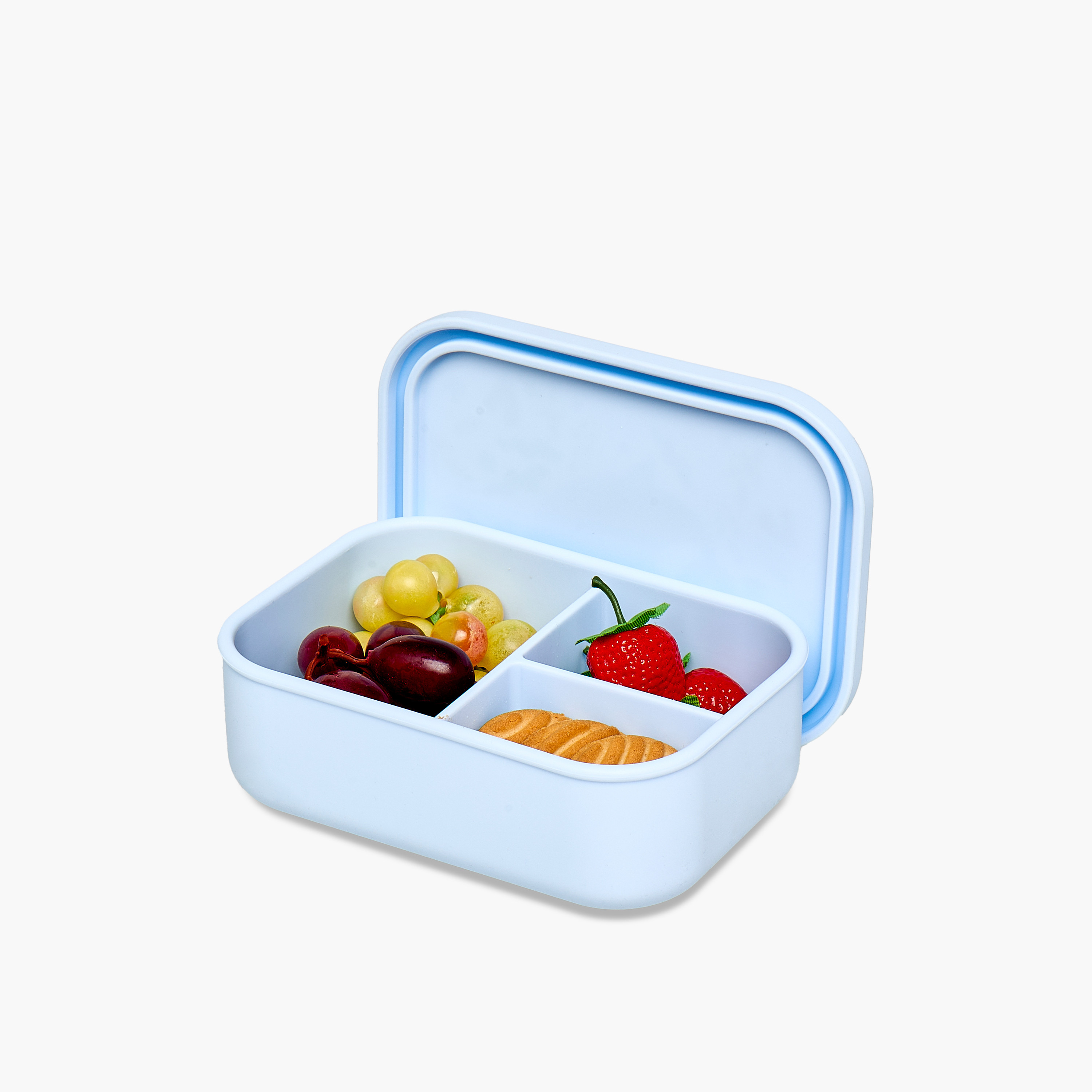 Sassi Shark Print 3-Compartment Lunch Box- 700 ml-school-lunchessentials-lunchboxes-image-9
