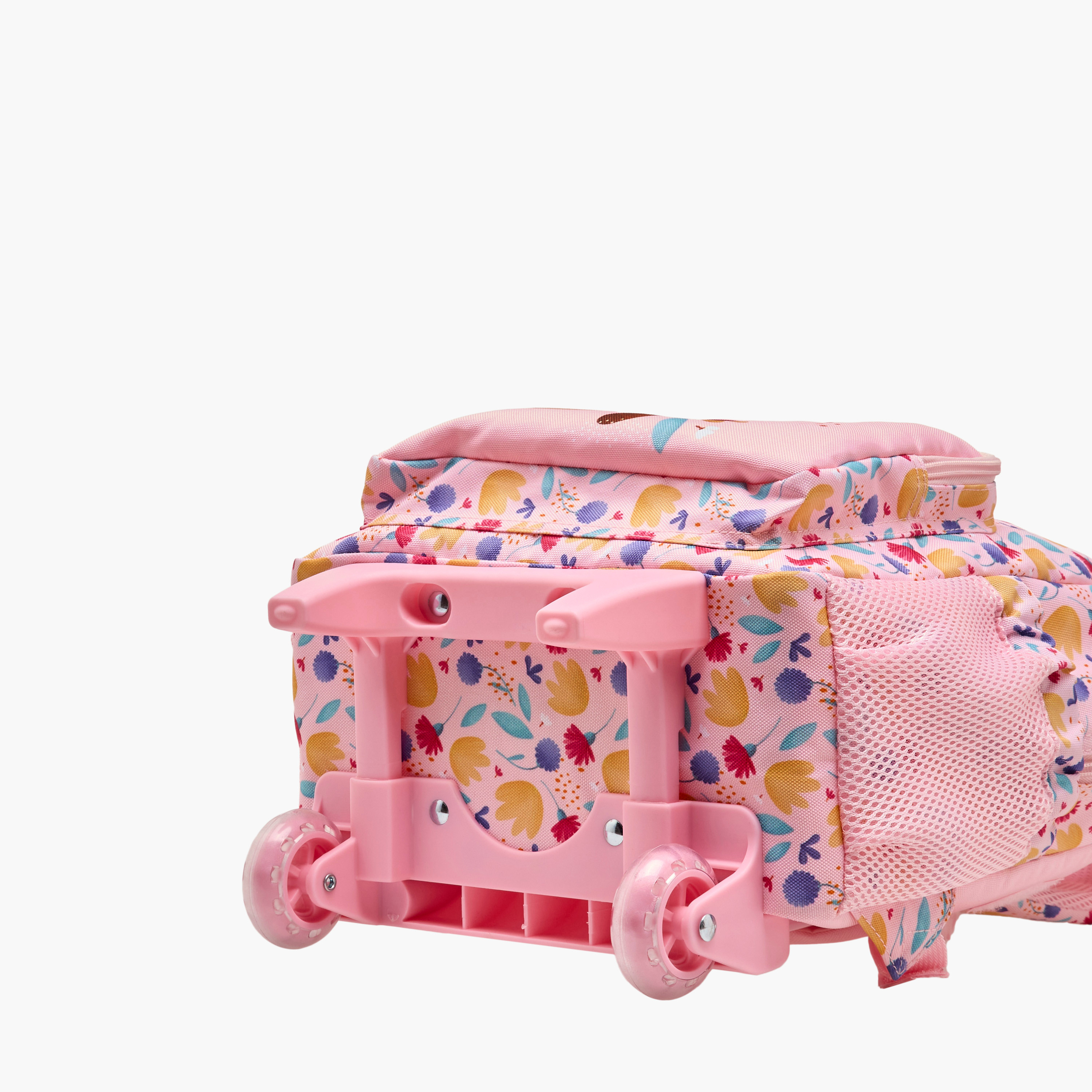 Sassi Butterfly Trolley Bag for Girls 2-5 Years with Laptop Compartment -school-bagsandbackpacks-trolleybags-image-14