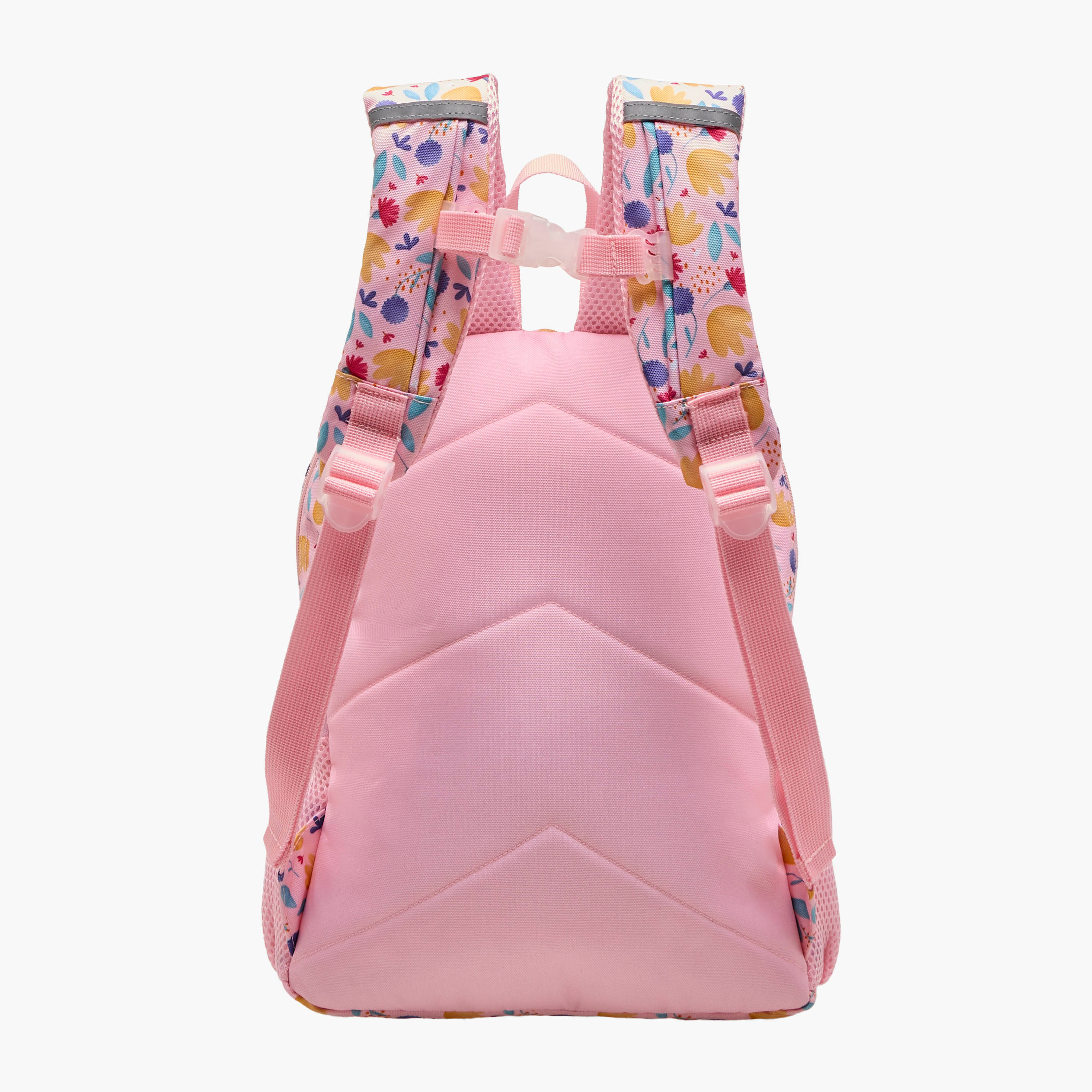 Sassi Butterfly Print Backpack with Adjustable Straps and Zip Closure - 14 inches-school-bagsandbackpacks-backpacks-image-3