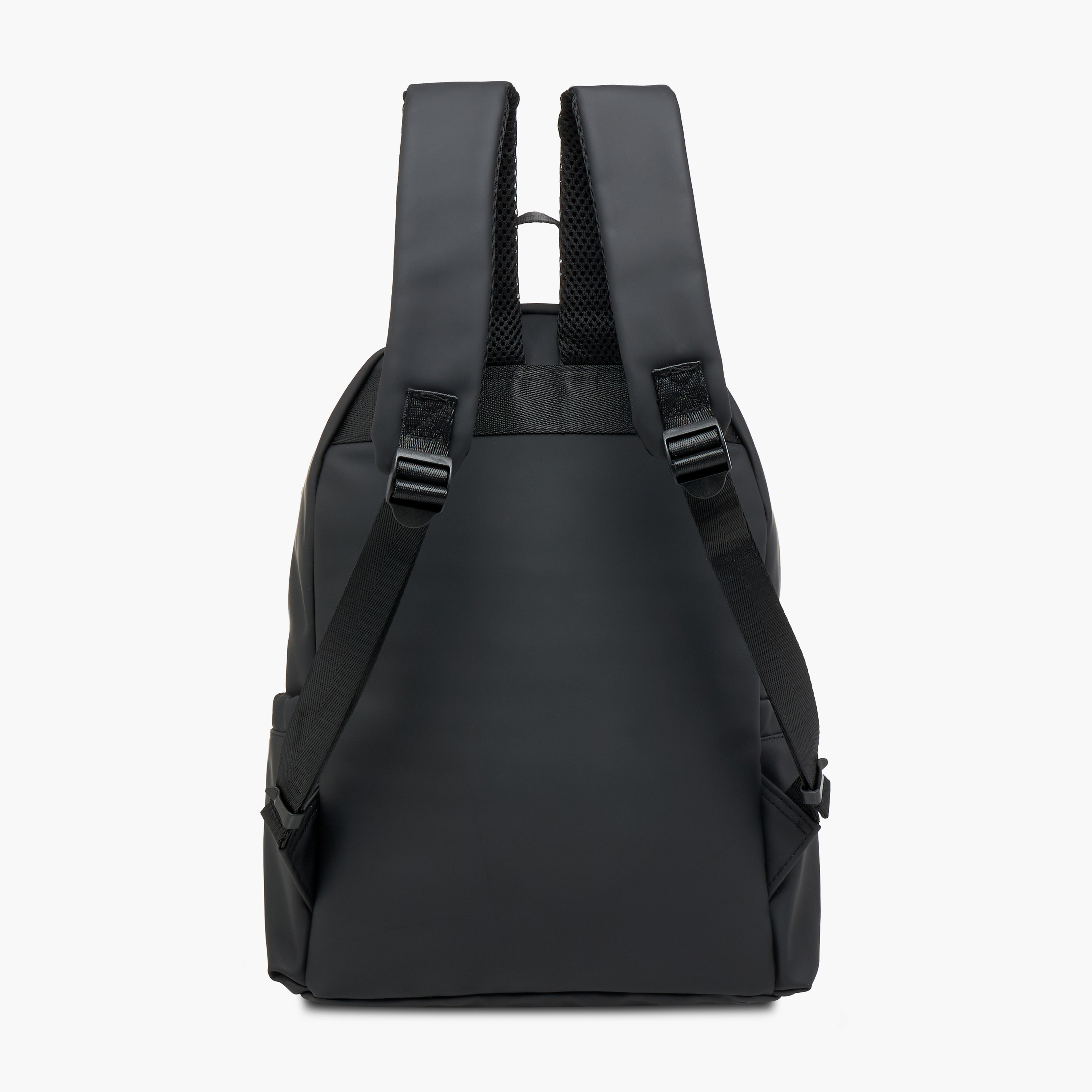 Monocromo Logo Print Backpack with Zip Closure and Adjustable Strap - 26x36x17 cms-school-bagsandbackpacks-backpacks-image-7