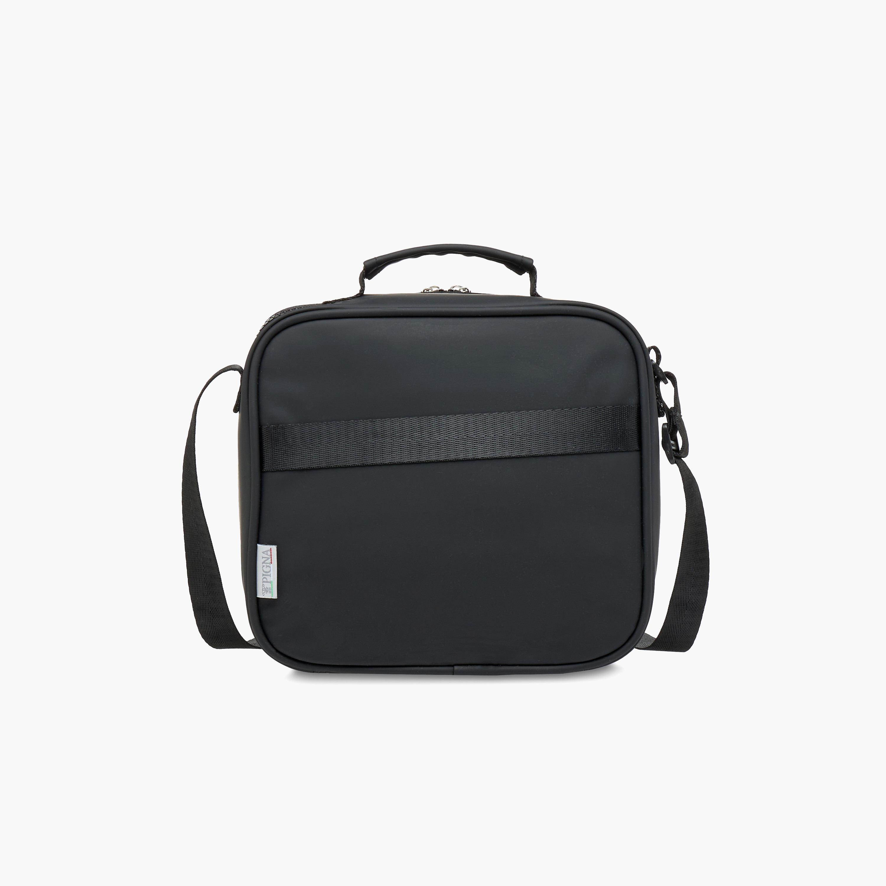 شنطة غداء سادة مع حزام قابل للتعديل وسحاب إغلاق من مونوكومو-school-lunchessentials-lunchbags-image-3