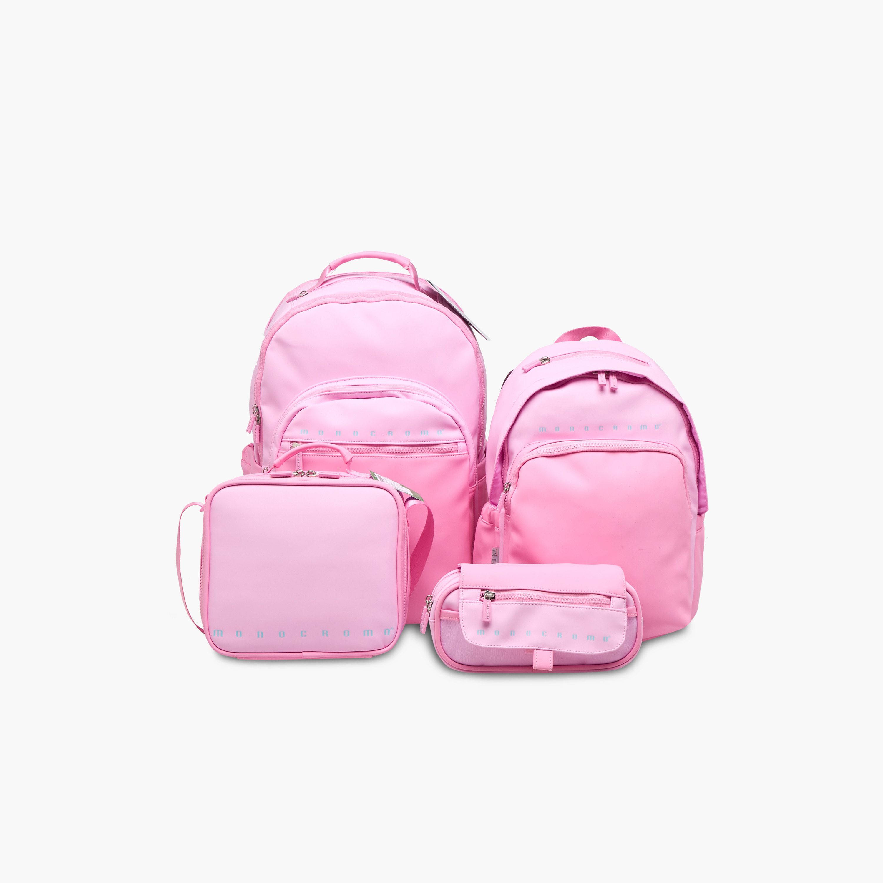 Monocromo Colourblock Backpack with Zip Closure and Laptop Compartment - 45x32x18 cms-school-bagsandbackpacks-backpacks-image-11