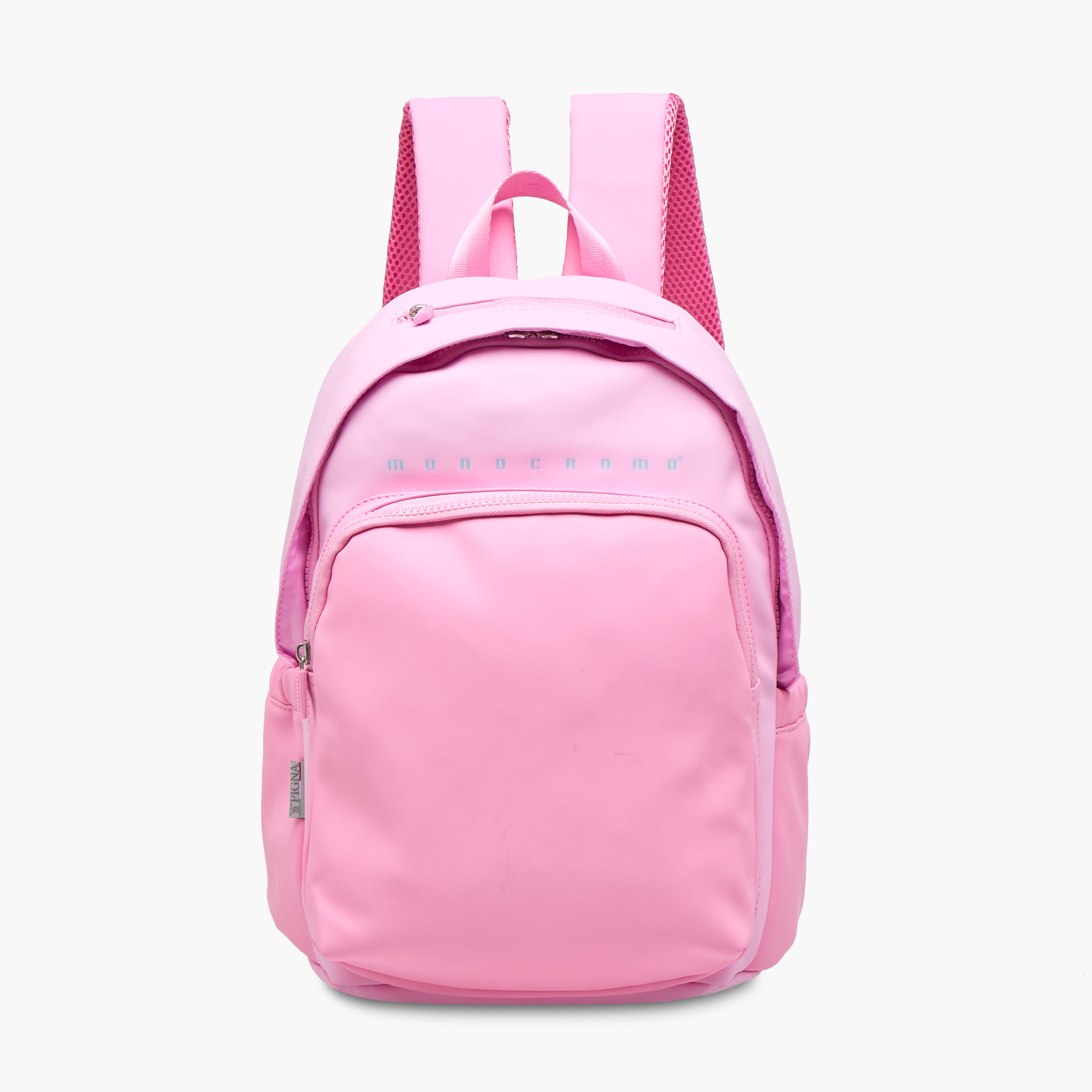 Monocromo Colourblock Backpack with Zip Closure and Adjustable Strap - 26x36x17 cms-school-bagsandbackpacks-backpacks-image-1