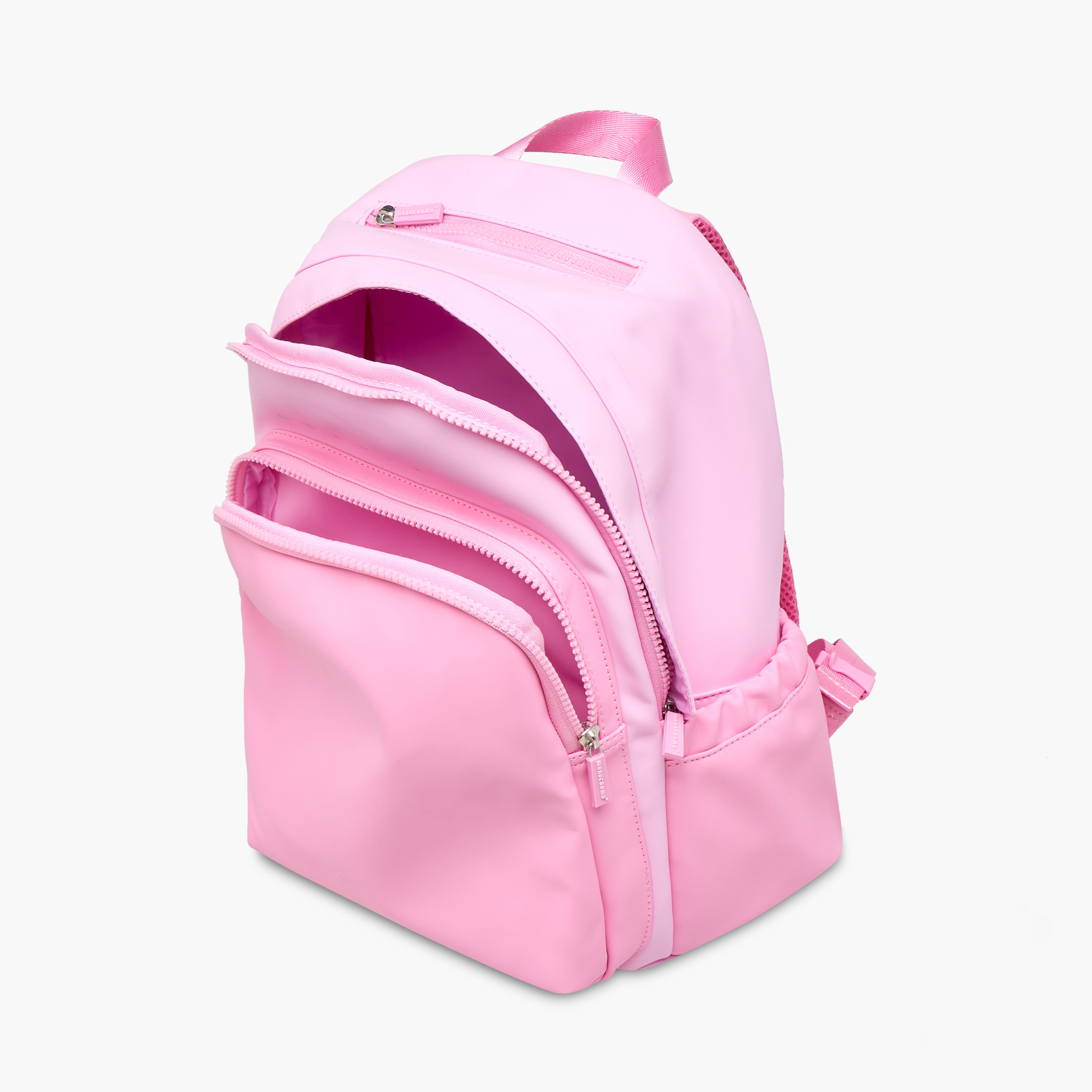 Monocromo Colourblock Backpack with Zip Closure and Adjustable Strap - 26x36x17 cms-school-bagsandbackpacks-backpacks-image-10