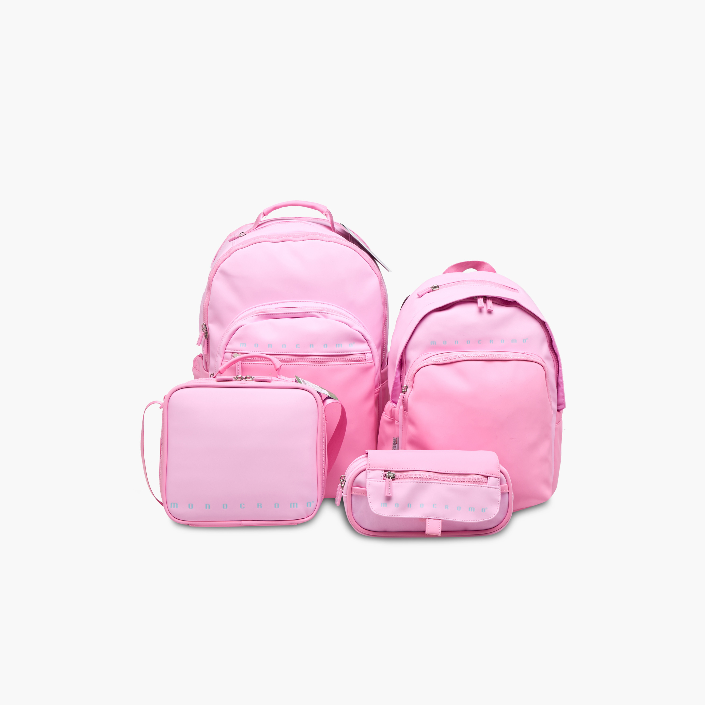 Monocromo Colourblock Backpack with Zip Closure and Adjustable Strap - 26x36x17 cms-school-bagsandbackpacks-backpacks-image-12