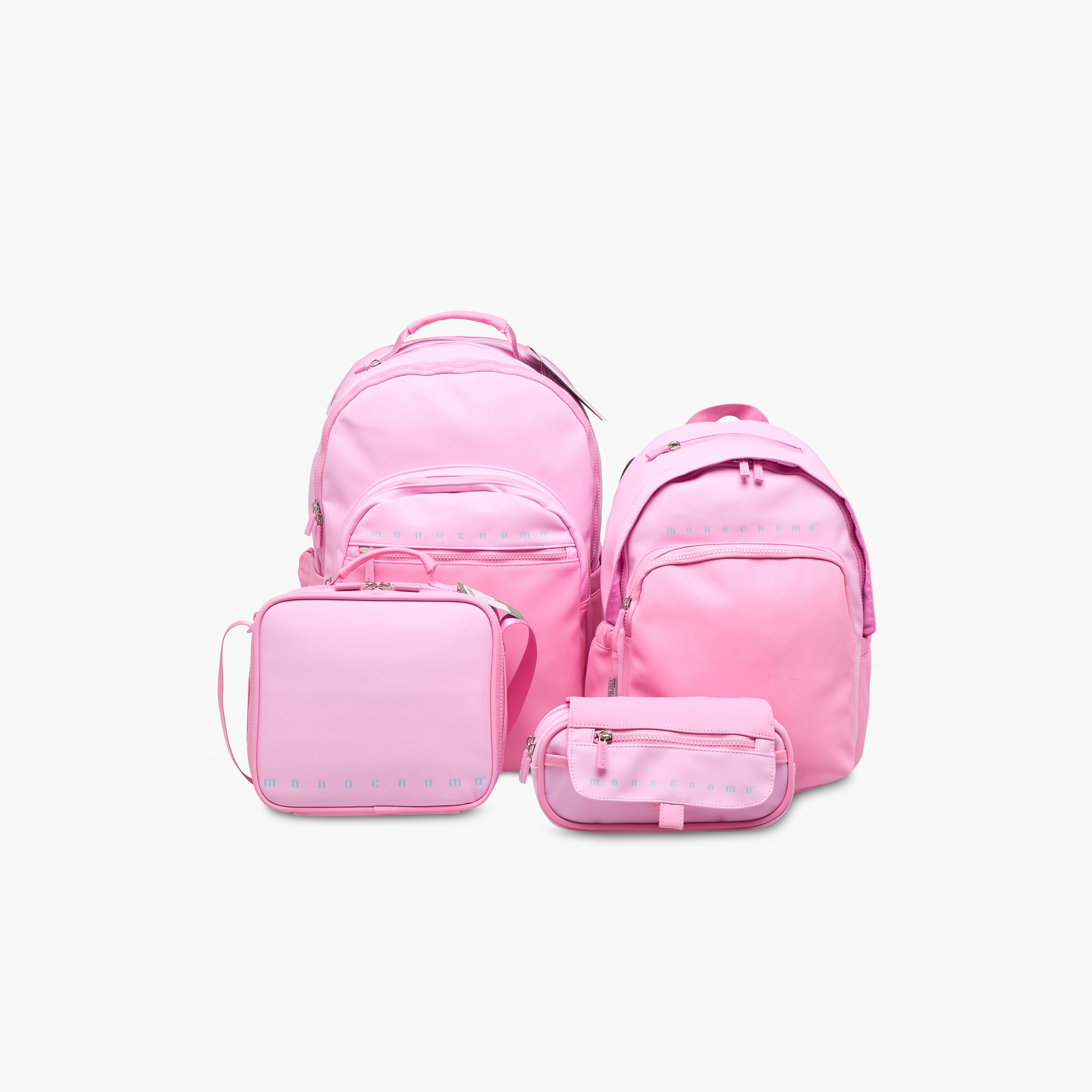 Monocromo Solid 3-Compartment Pencil Pouch with Zip Closure-school-stationery-pencilcases-image-6
