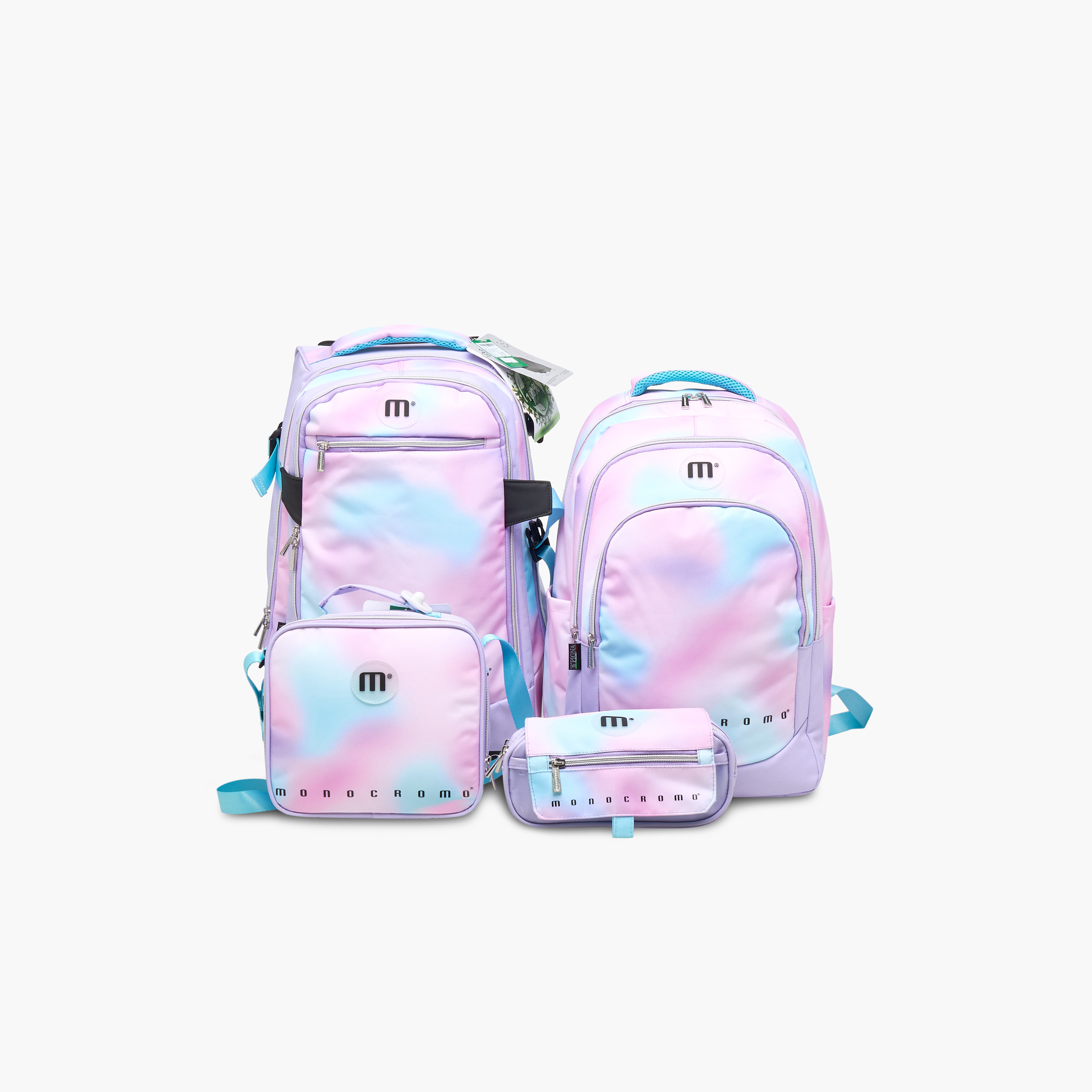 شنطة ظهر بسحاب إغلاق وجيب لابتوب وطبعات من مونوكرومو - 31x17x46 سم-school-bagsandbackpacks-backpacks-image-11
