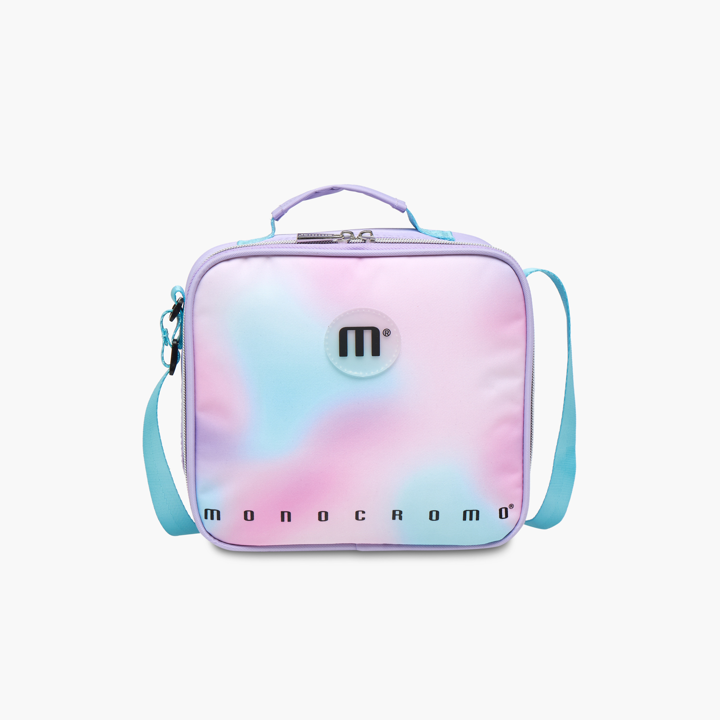 Monocromo Tie-Dye Print Lunch Bag with Zip Closure-school-lunchessentials-lunchbags-image-1