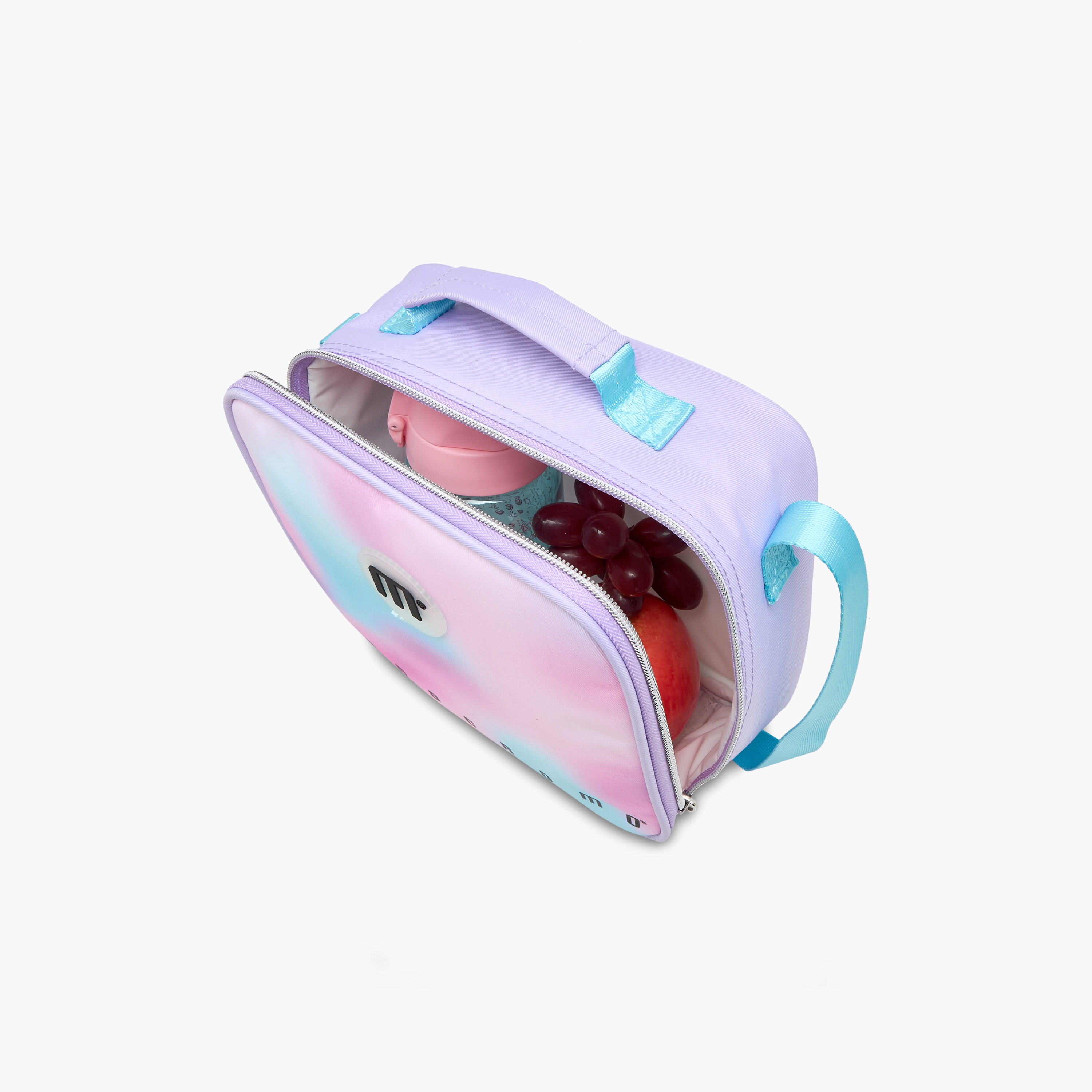 Monocromo Tie-Dye Print Lunch Bag with Zip Closure-school-lunchessentials-lunchbags-image-7