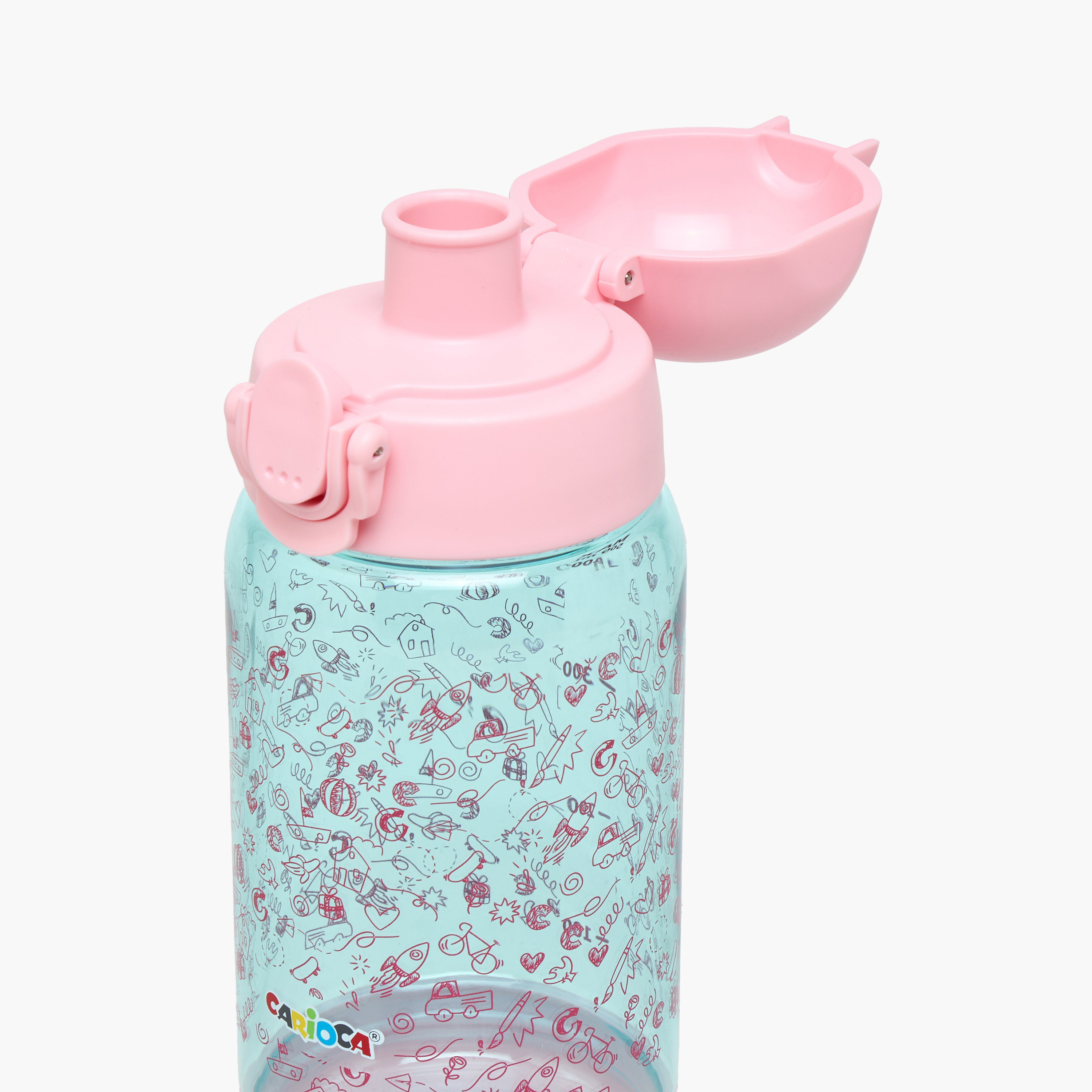 Carioca Doodle Tritan Water Bottle with Button – 500 ml-school-waterbottles-image-5