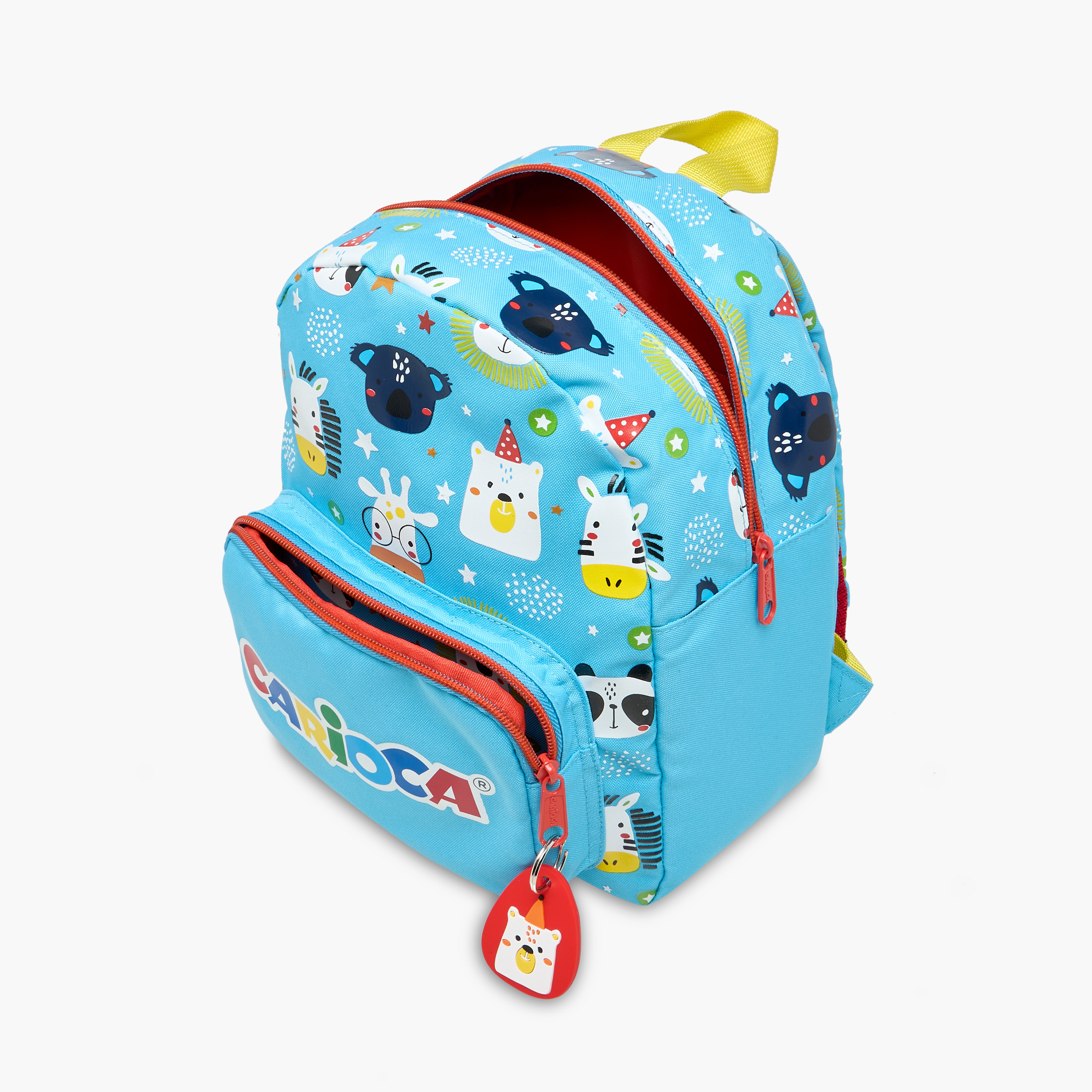 Carioca Animal Print Backpack with Zip Closure and Laptop Compartment - 28x23x12 cms-school-bagsandbackpacks-backpacks-image-9