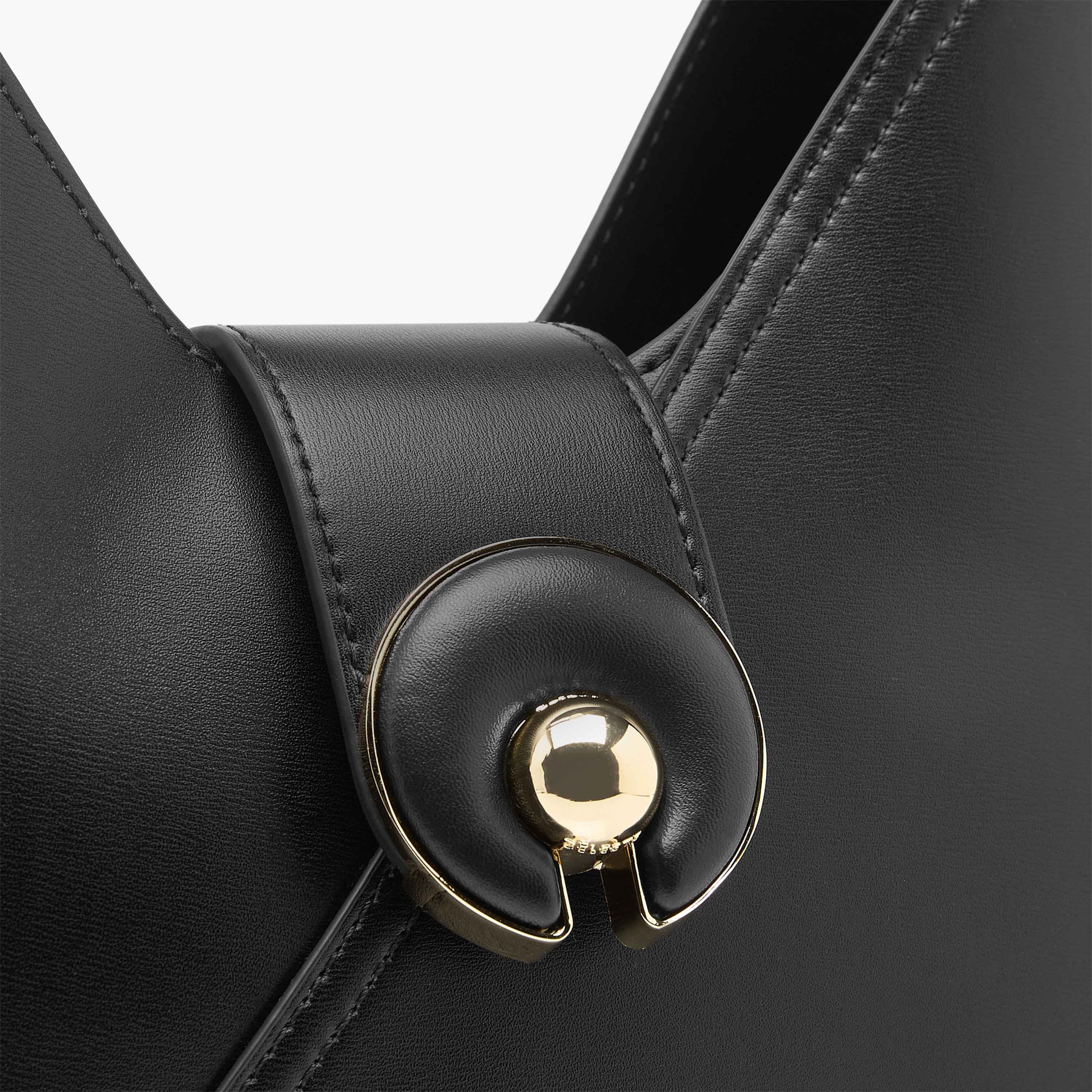 شنطة هوبو سادة بحزام قابل للتعديل وزر إغلاق من سيليست-women-bagsandwallets-handbags-image-5