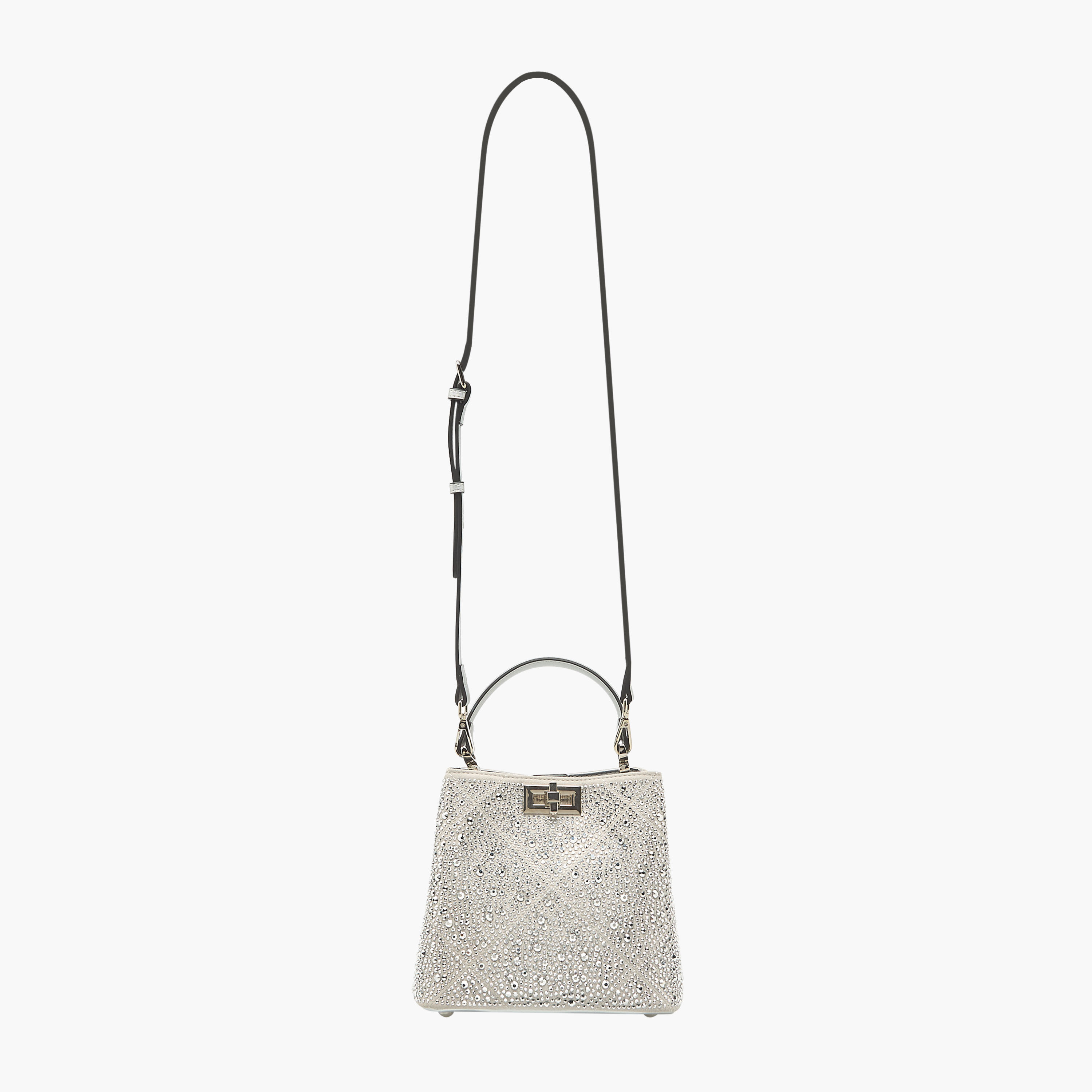 Celeste Embellished Shoulder Bag with Adjustable Strap and Twist Lock Closure-women-bagsandwallets-handbags-image-3