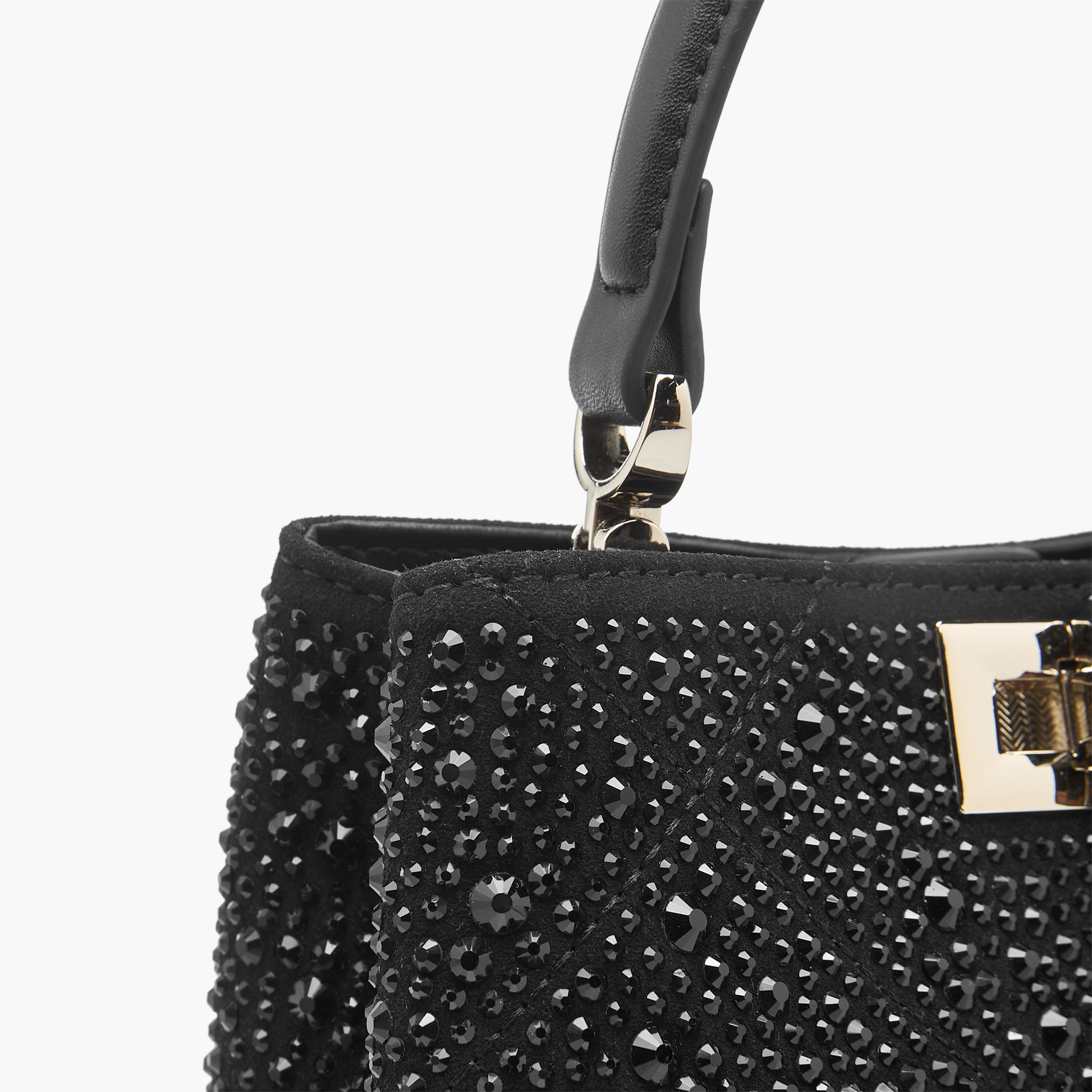 شنطة كتف مزينة بحزام قابل للتعديل وقفل إغلاق من سيليست-women-bagsandwallets-handbags-image-6