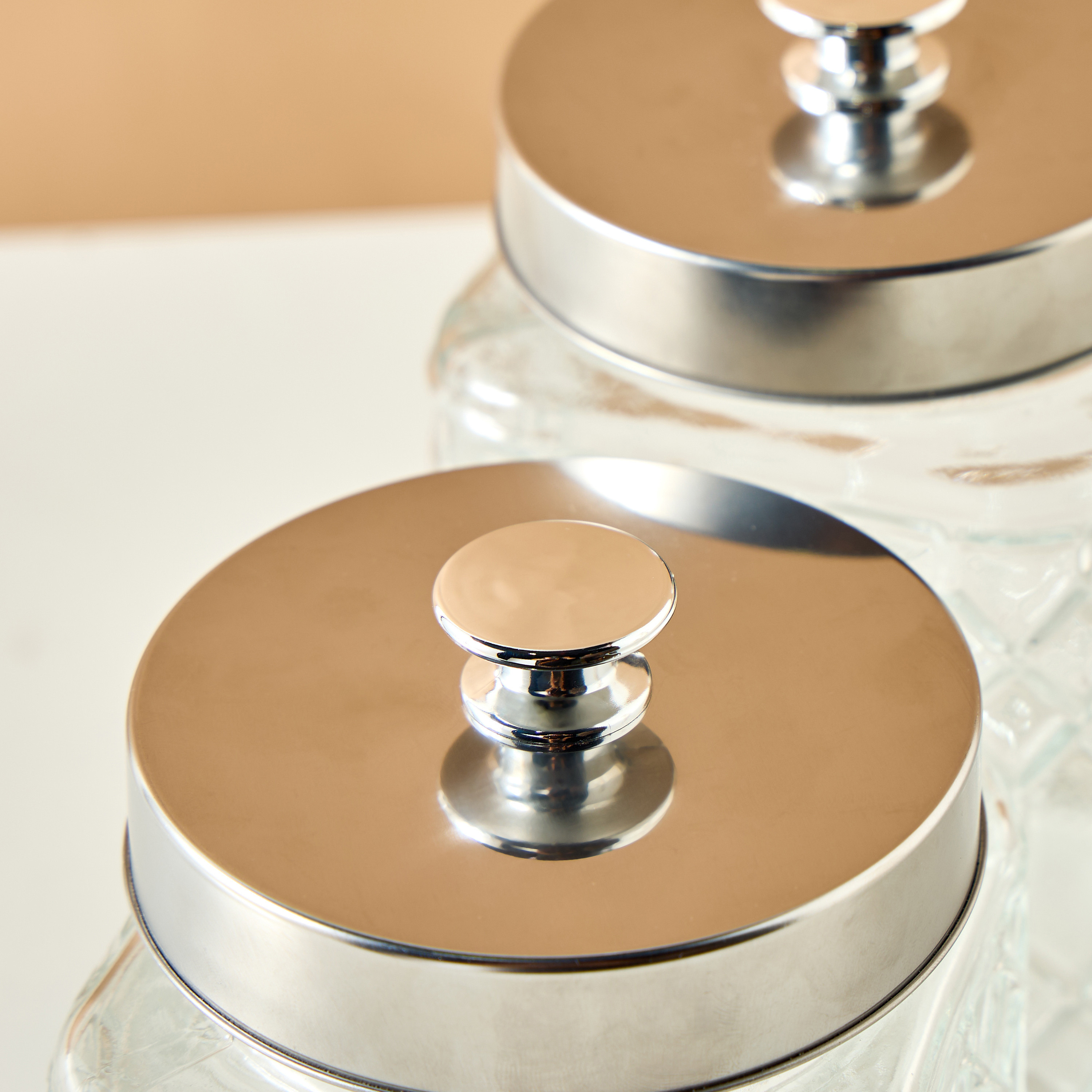 Glass 2-Piece Canister Set-household-kitchen-foodstorage-containers-image-4