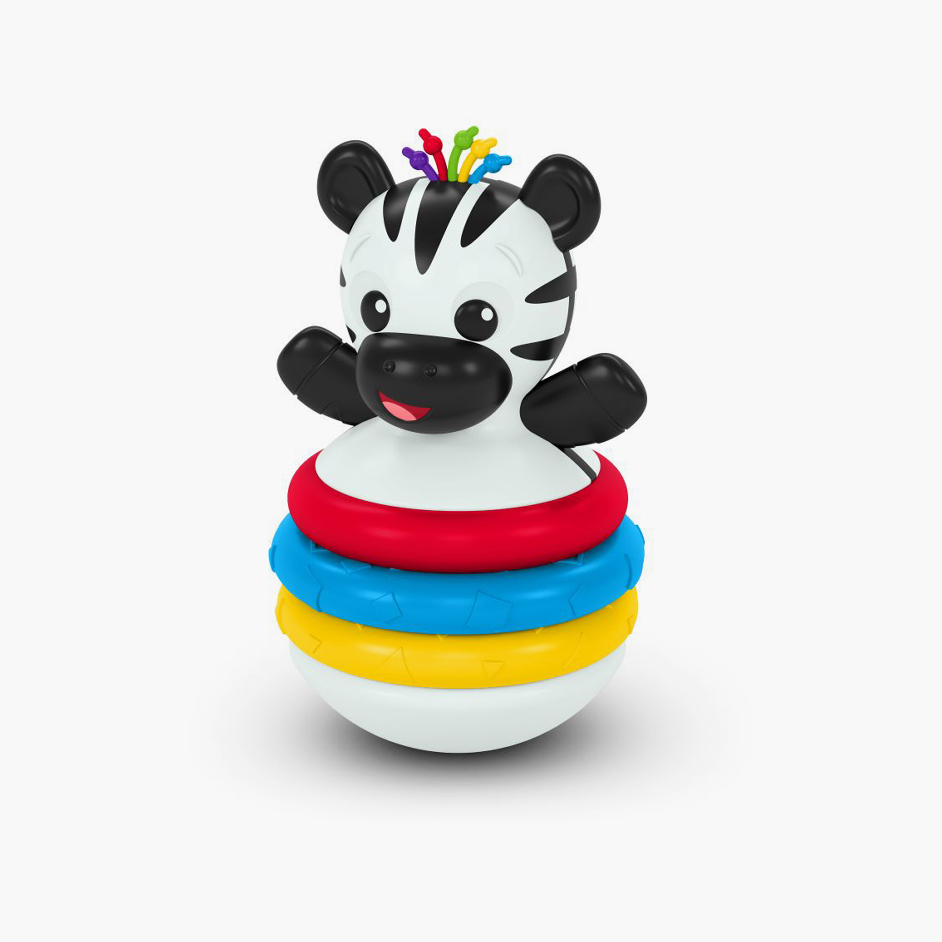Baby Einstein Stack & Wobble Zen BPA Free Teether - 3 Months+-baby-feeding-teethers-image-1