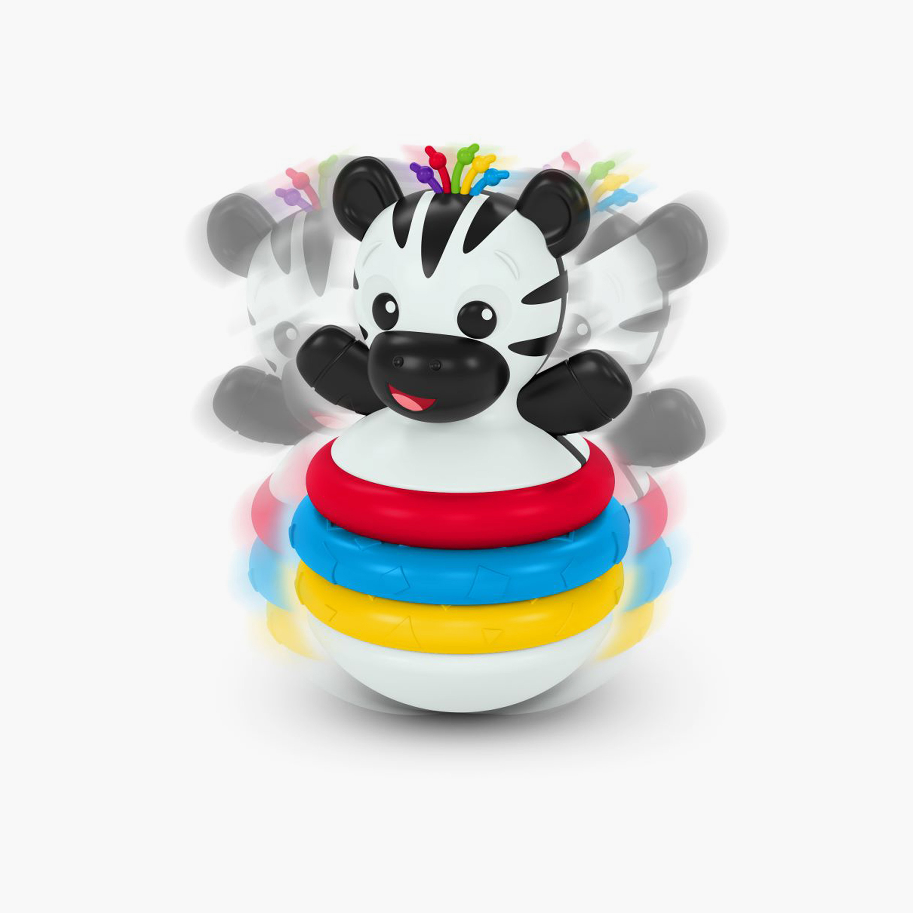 Baby Einstein Stack & Wobble Zen BPA Free Teether - 3 Months+-baby-feeding-teethers-image-2