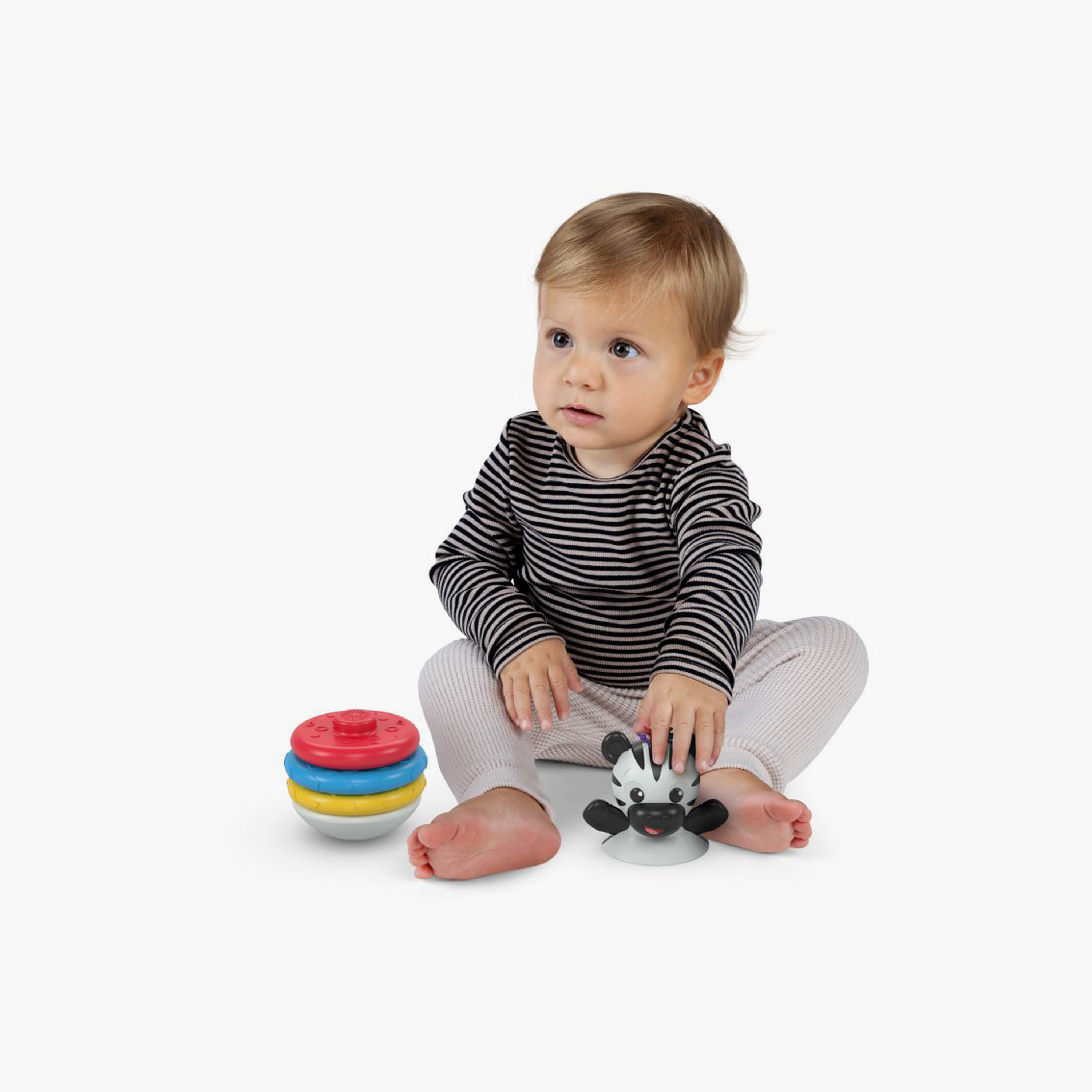 Baby Einstein Stack & Wobble Zen BPA Free Teether - 3 Months+-baby-feeding-teethers-image-4