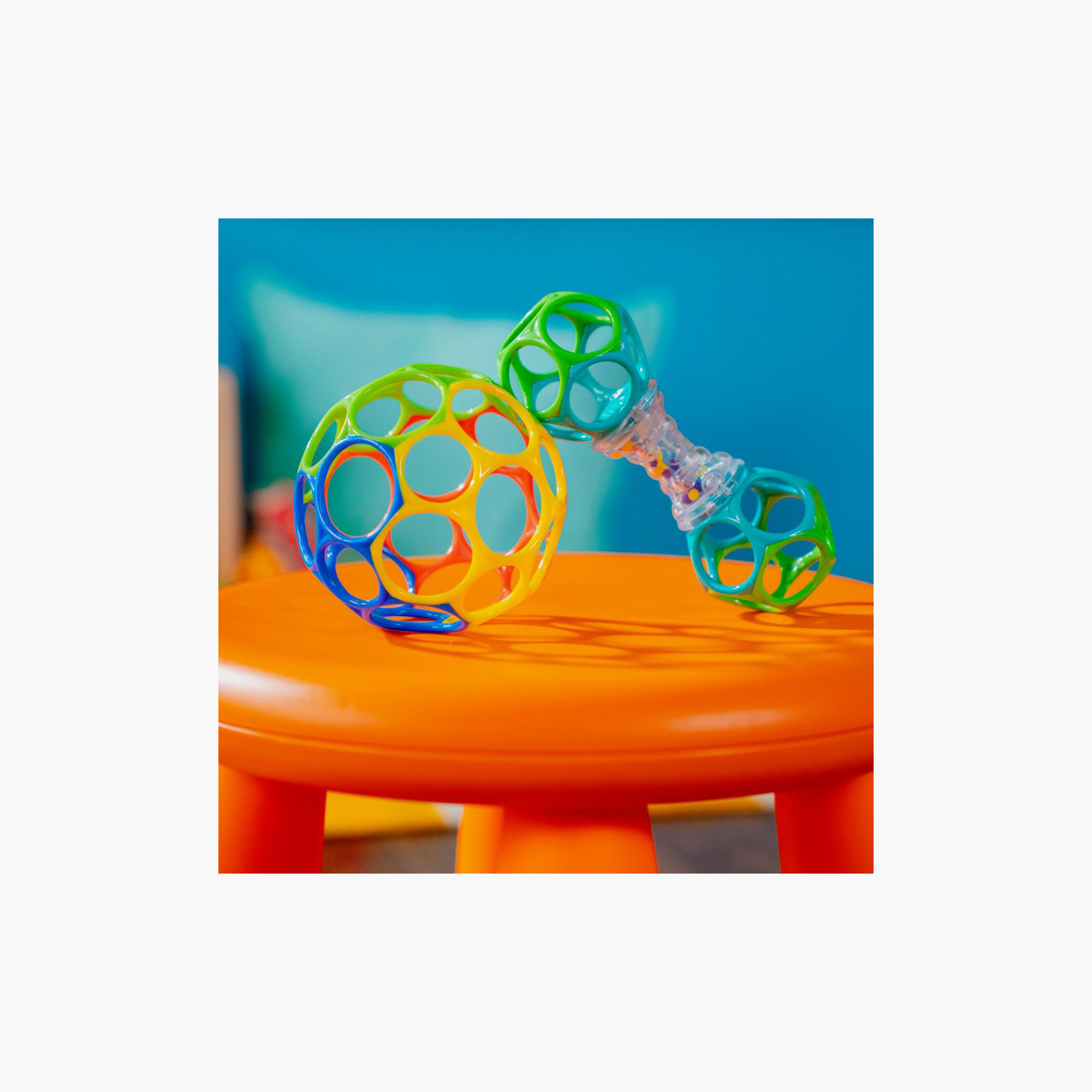 Bright Starts 2-Piece Grasp The Day BPA Free Ball & Rattle Toys - Newborn+-toys-babyandtoddlertoys-rattlesandteethers-image-4