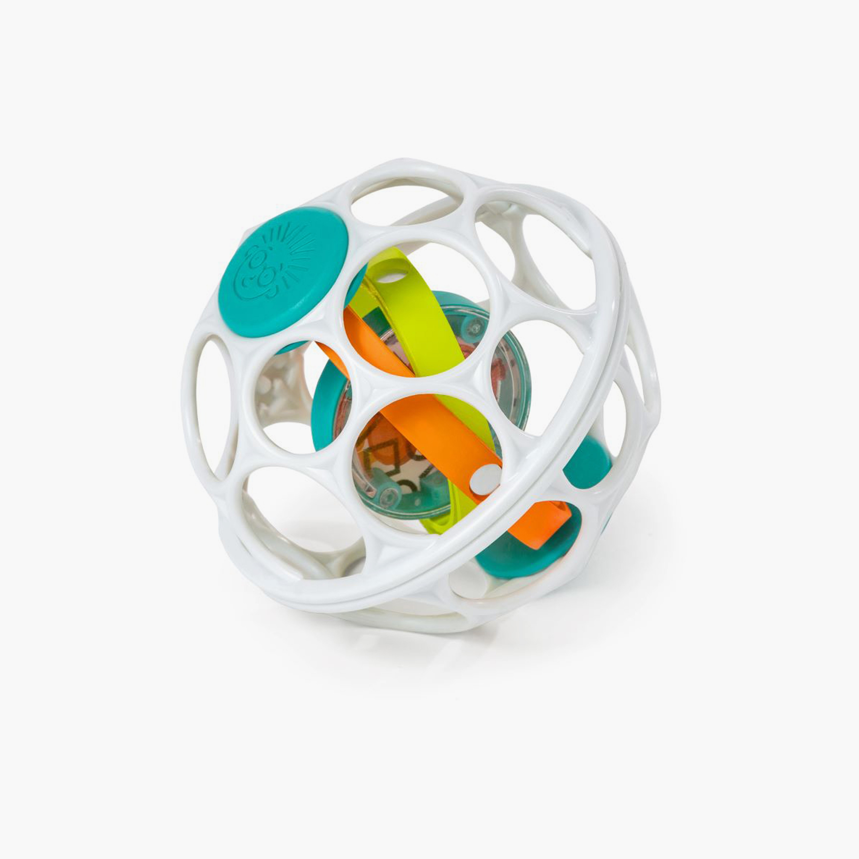Baby Einstein BPA Free Grip & Spin Oball Easy Grasp Rattle Toy - 0 Months+-toys-babyandtoddlertoys-rattlesandteethers-image-1